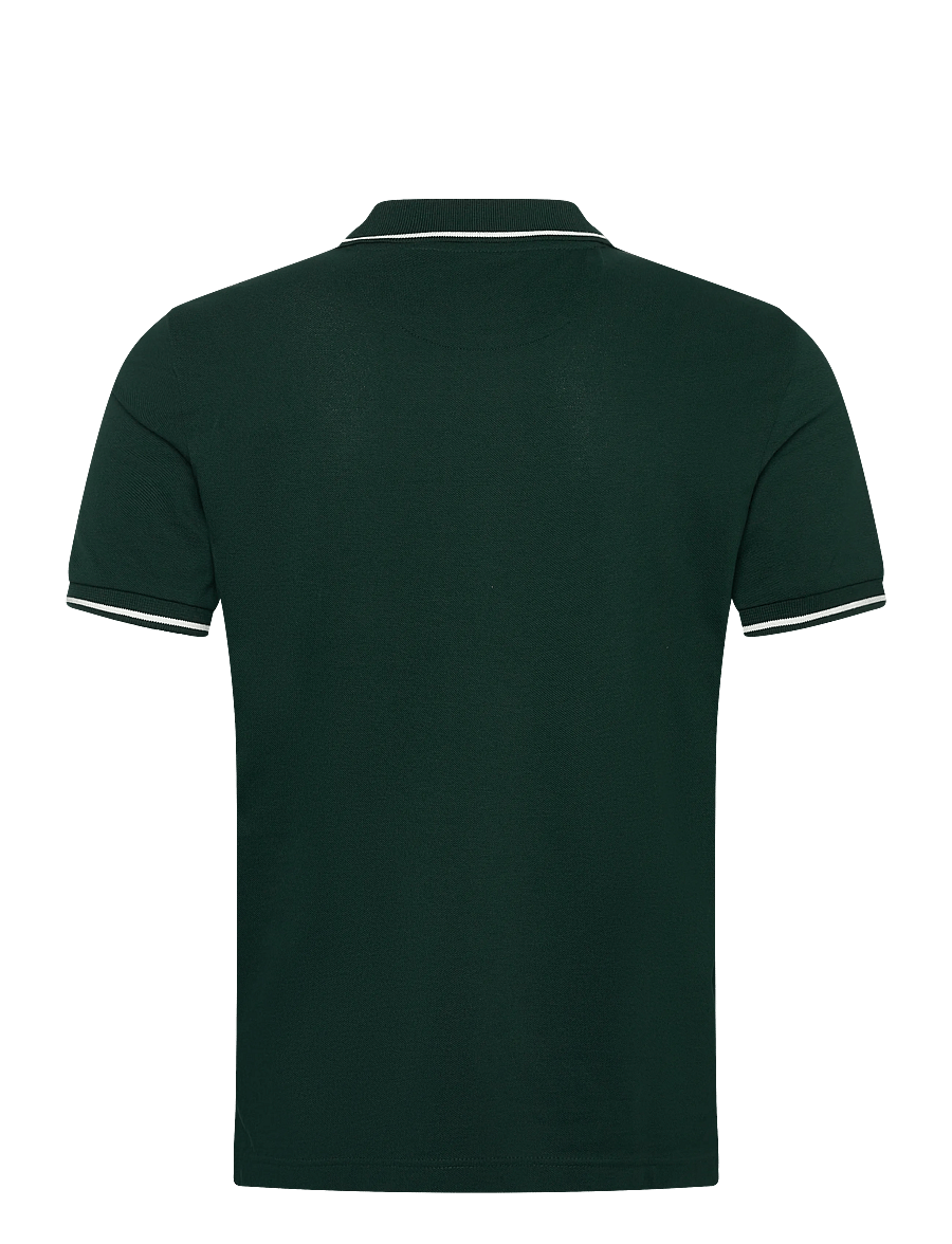 Gant - TIPPING SS PIQUE POLO - polos à manches courtes - tartan green - 1