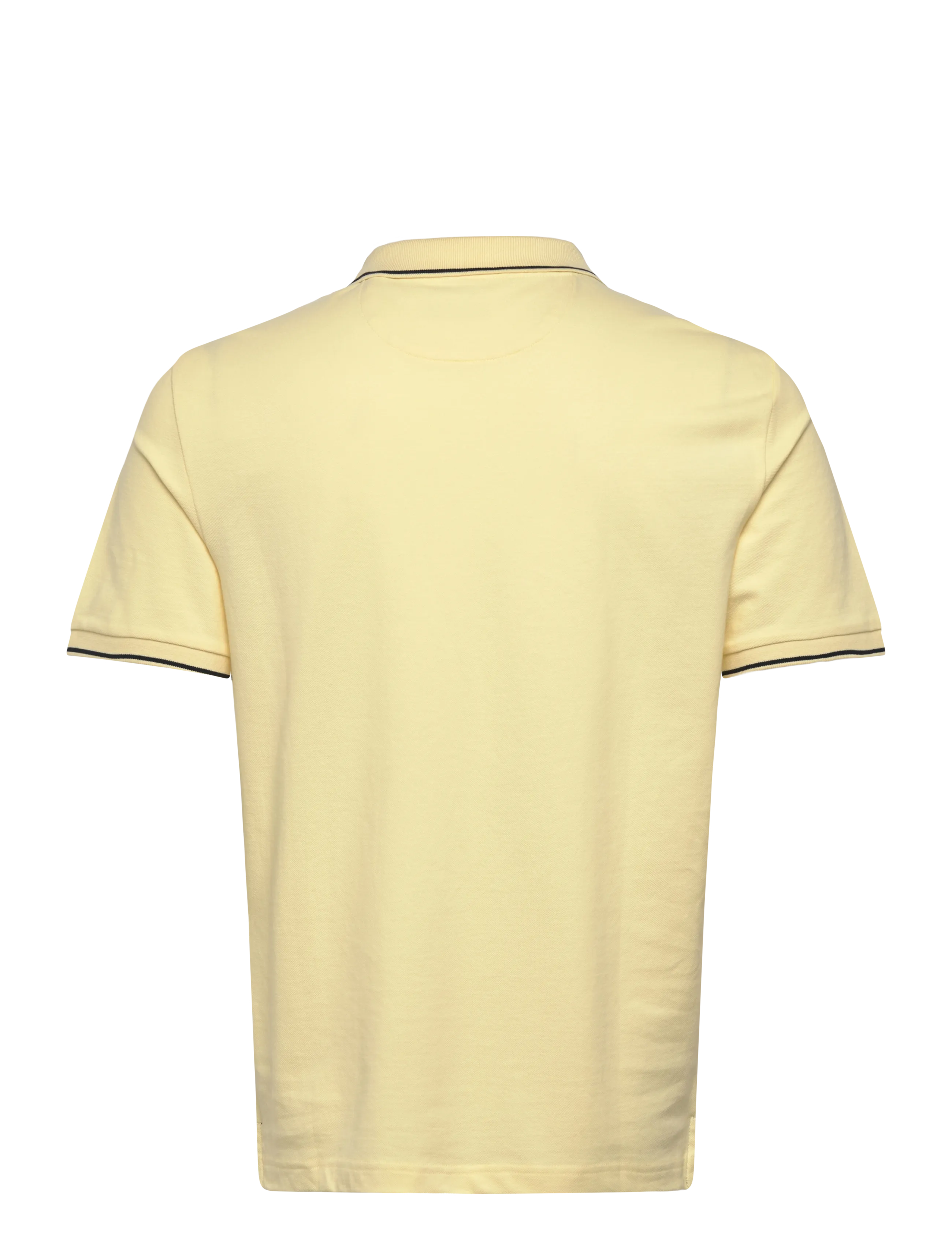 Gant - TIPPING SS PIQUE POLO - kortærmede poloer - vanilla yellow - 2