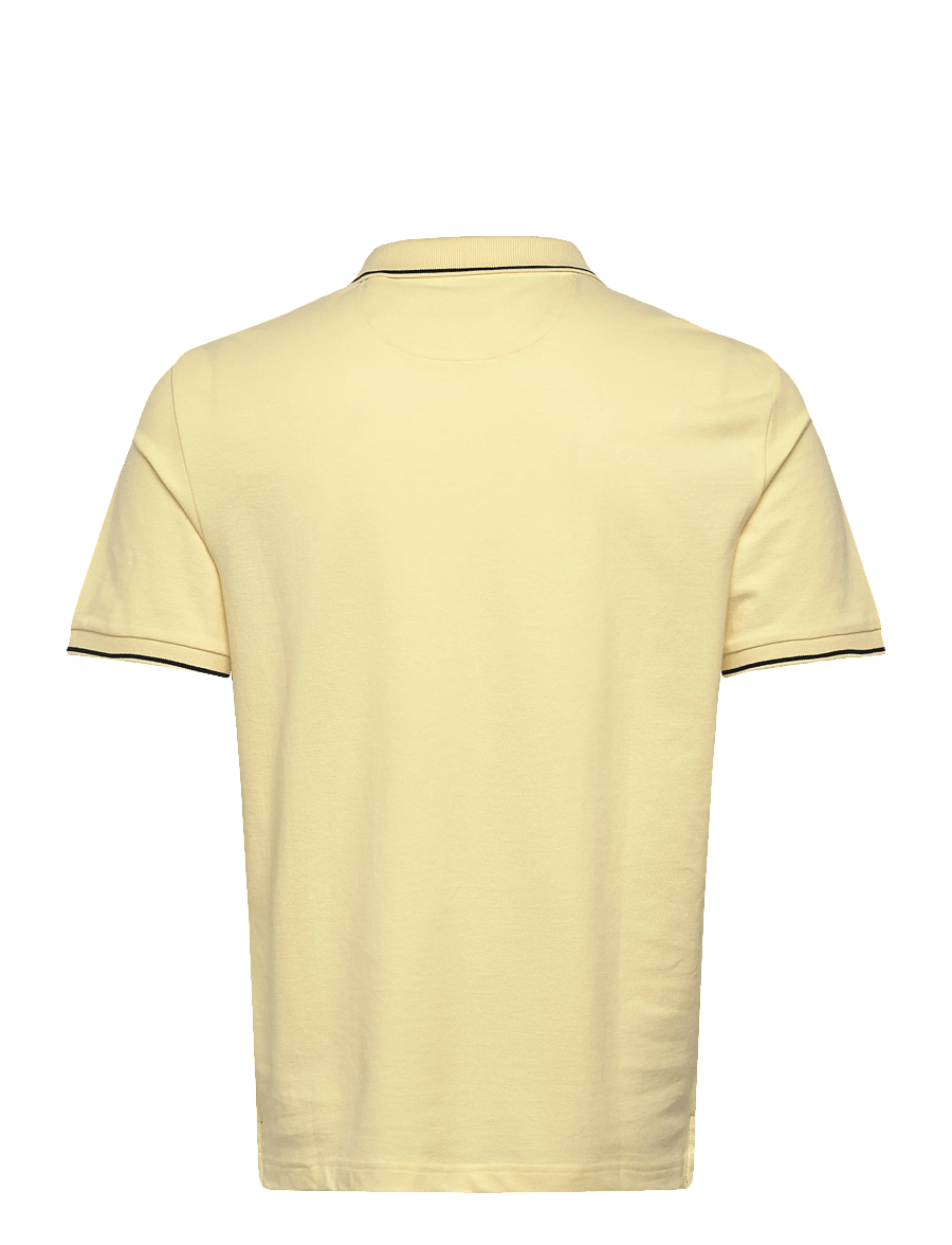 Gant - TIPPING SS PIQUE POLO - kurzärmelig - vanilla yellow - 2