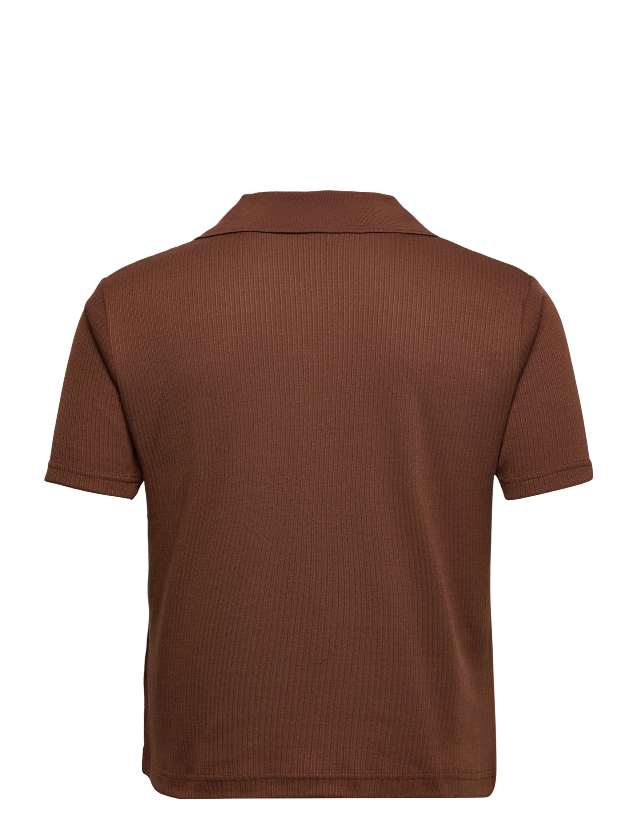 GANT - 70s SS PIQUE - mahogany brown - 1