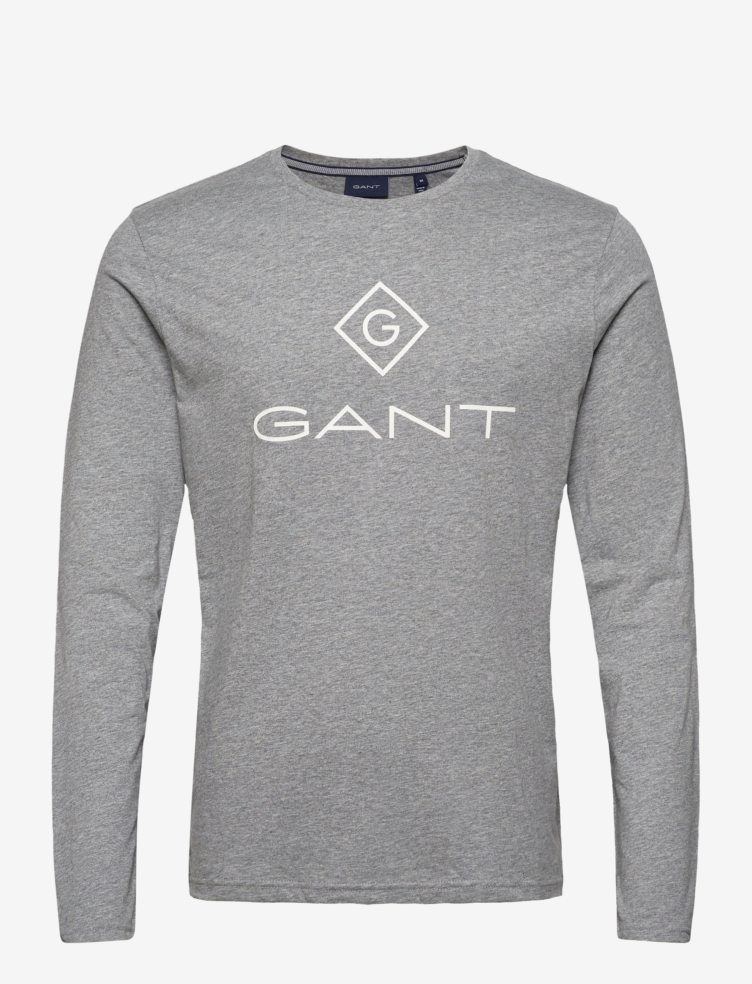 GANT - LOCK UP LS T-SHIRT - grey melange - 0