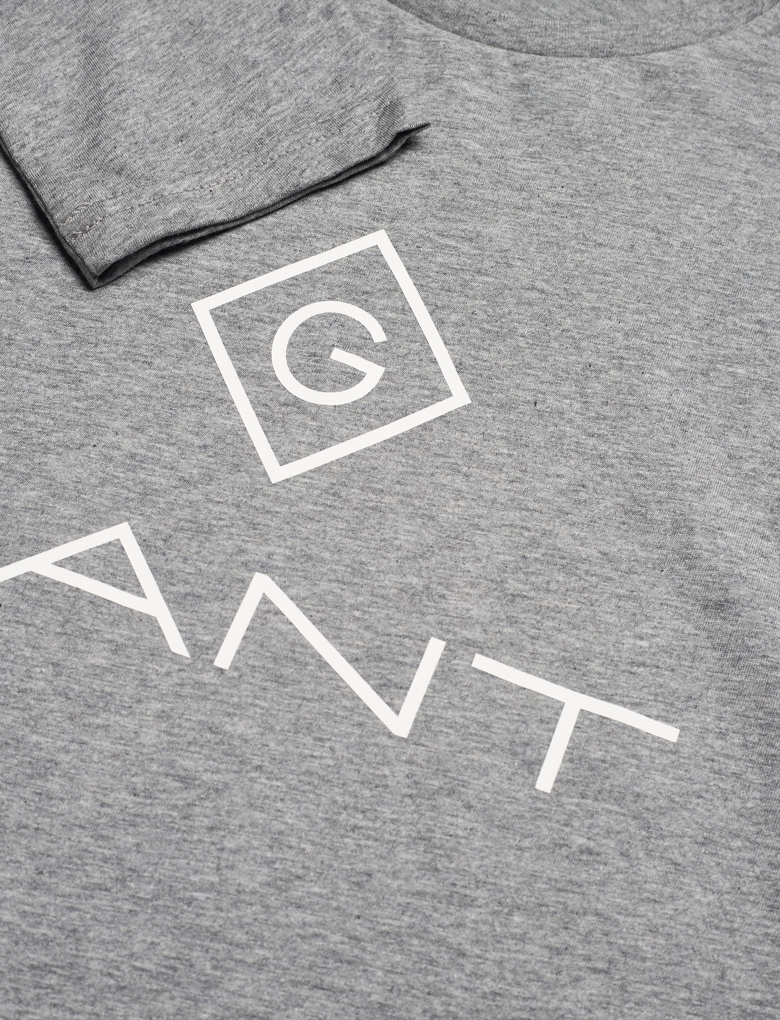 GANT - LOCK UP LS T-SHIRT - grey melange - 2