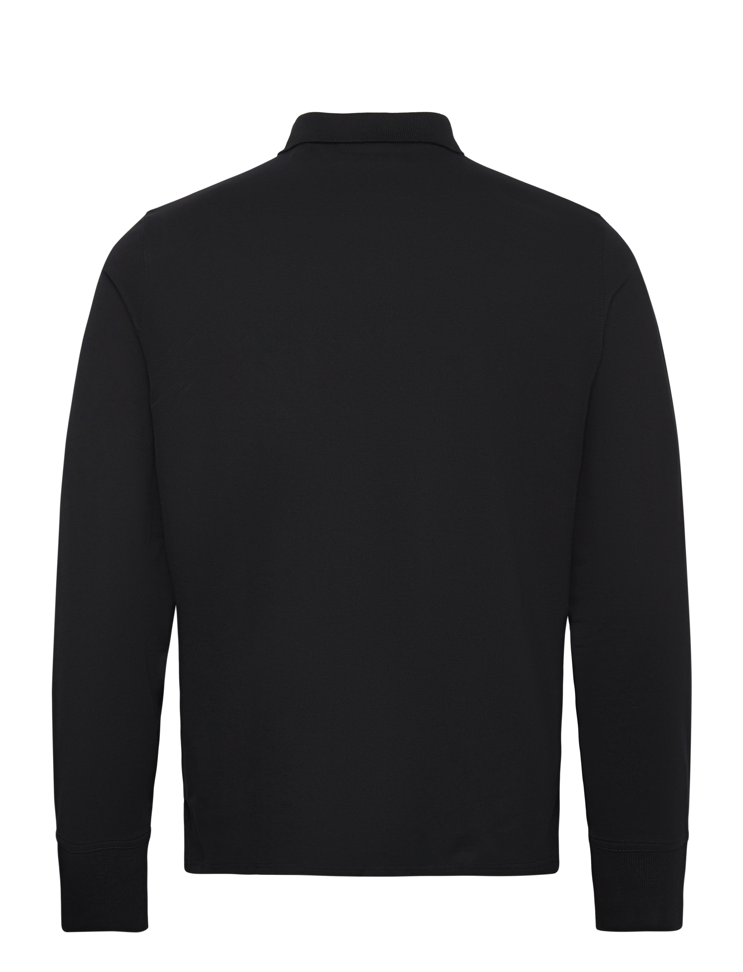 Gant - REG CONTRAST PIQUE LS POLO - black - 2