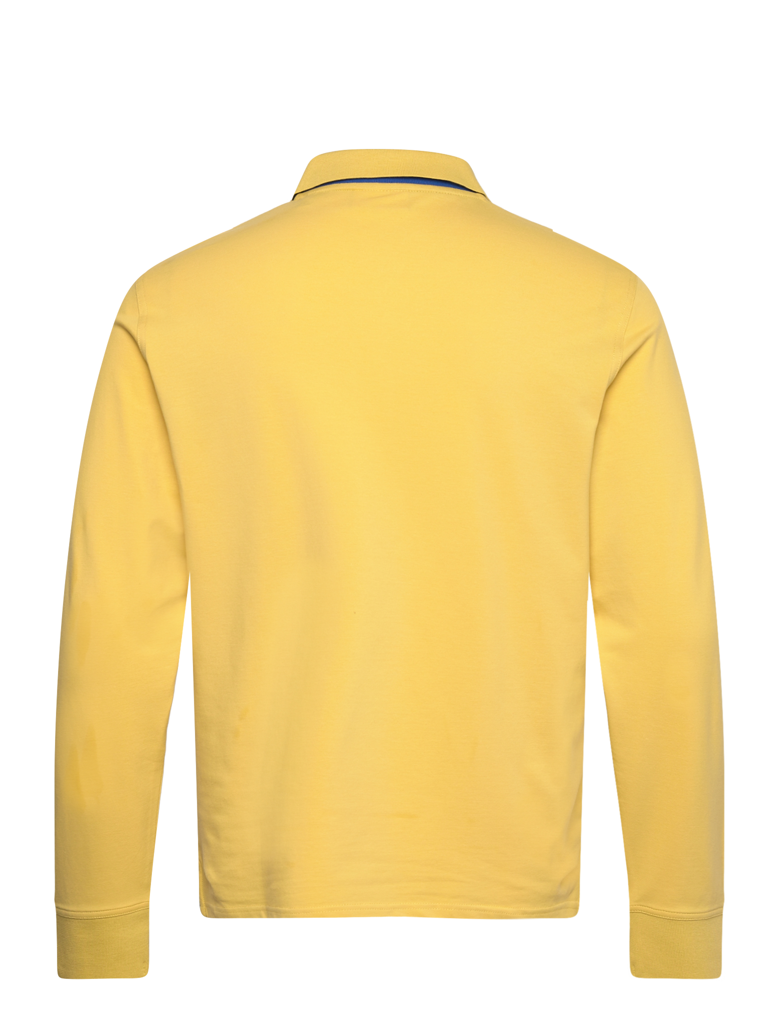 Gant - REG CONTRAST PIQUE LS POLO - parchment yellow - 1