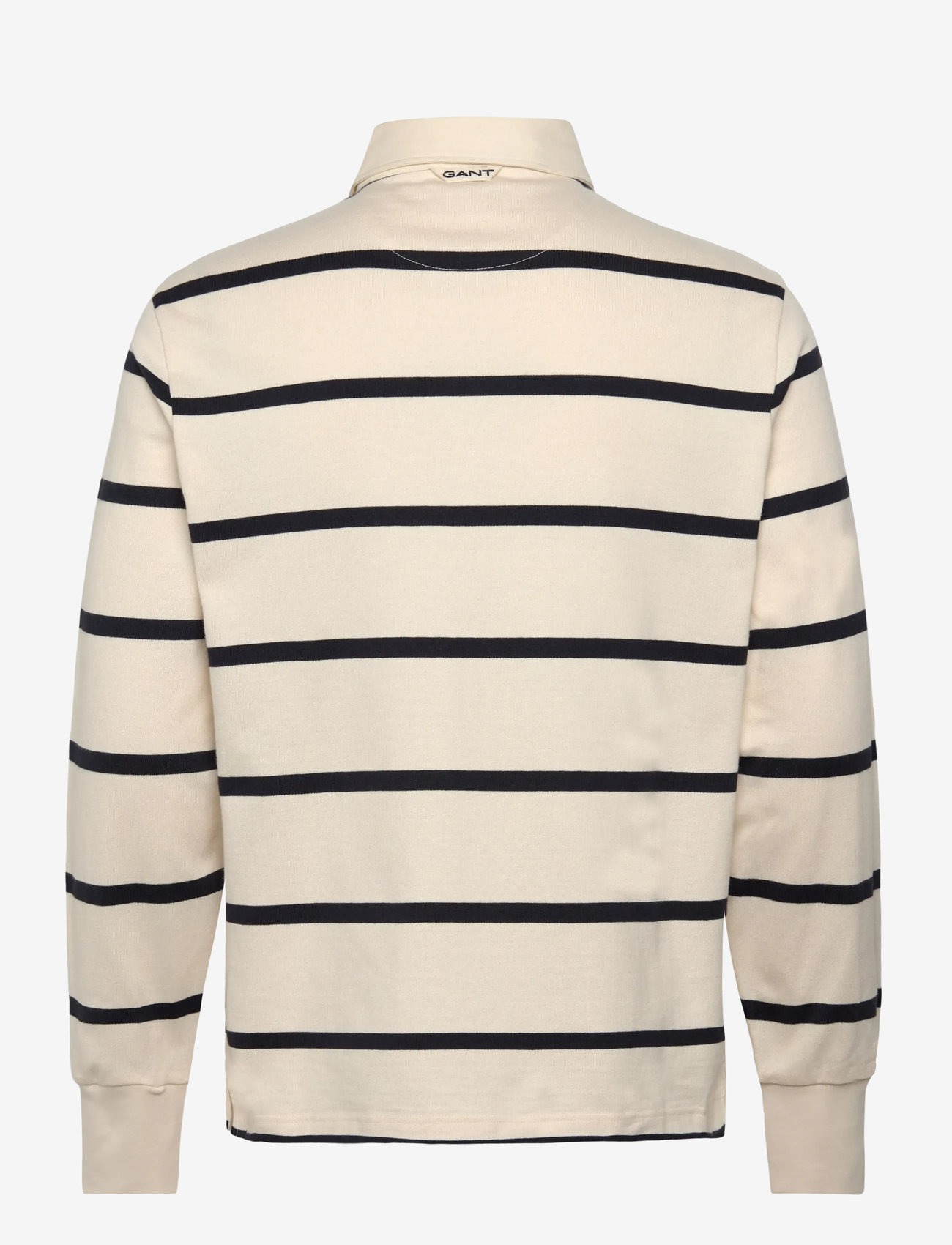 GANT - THIN STRIPE HEAVY RUGGER - långärmade pikéer - cream - 2