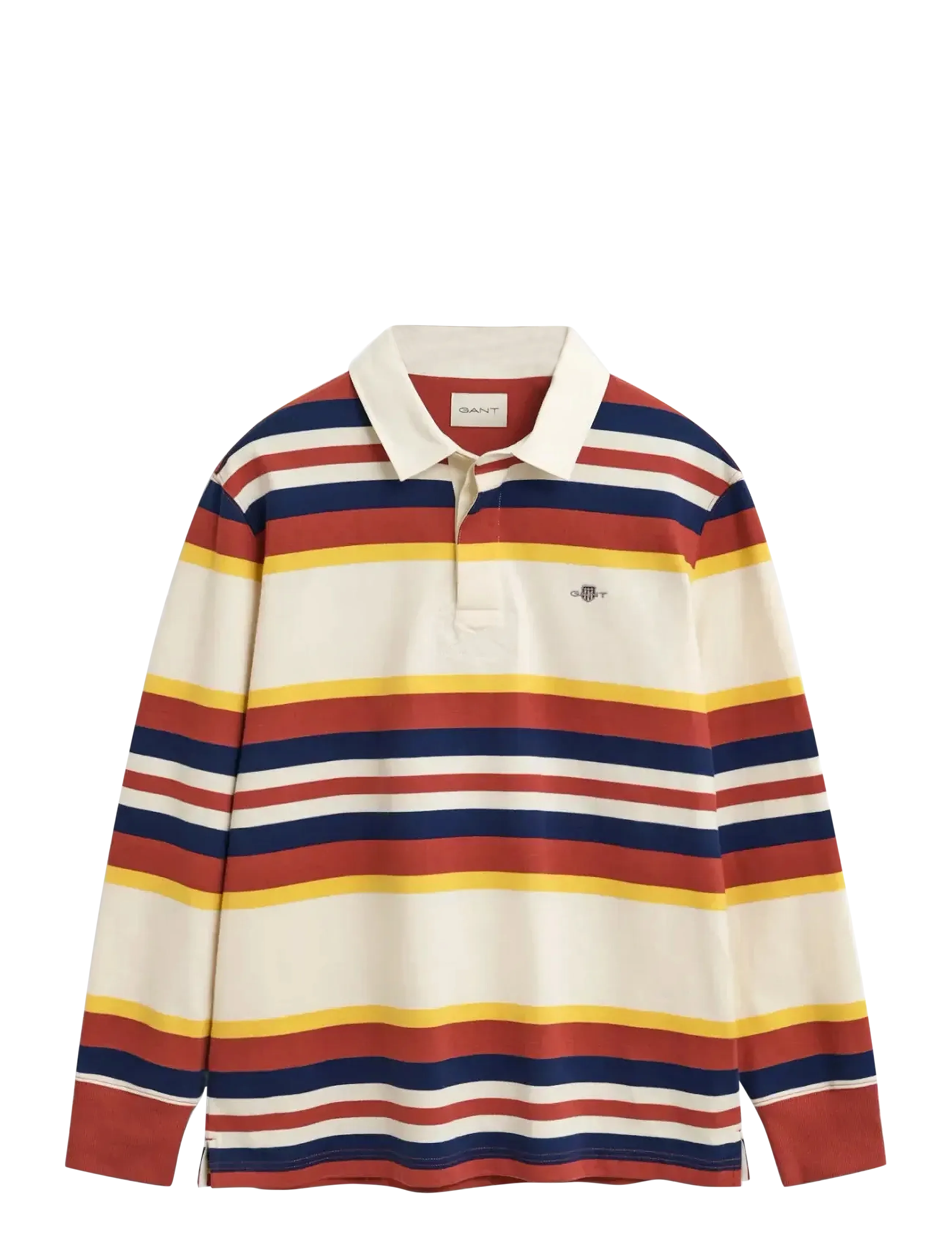 GANT STRIPED HEAVY RUGGER - Pikéer - MODERN RUST / multi