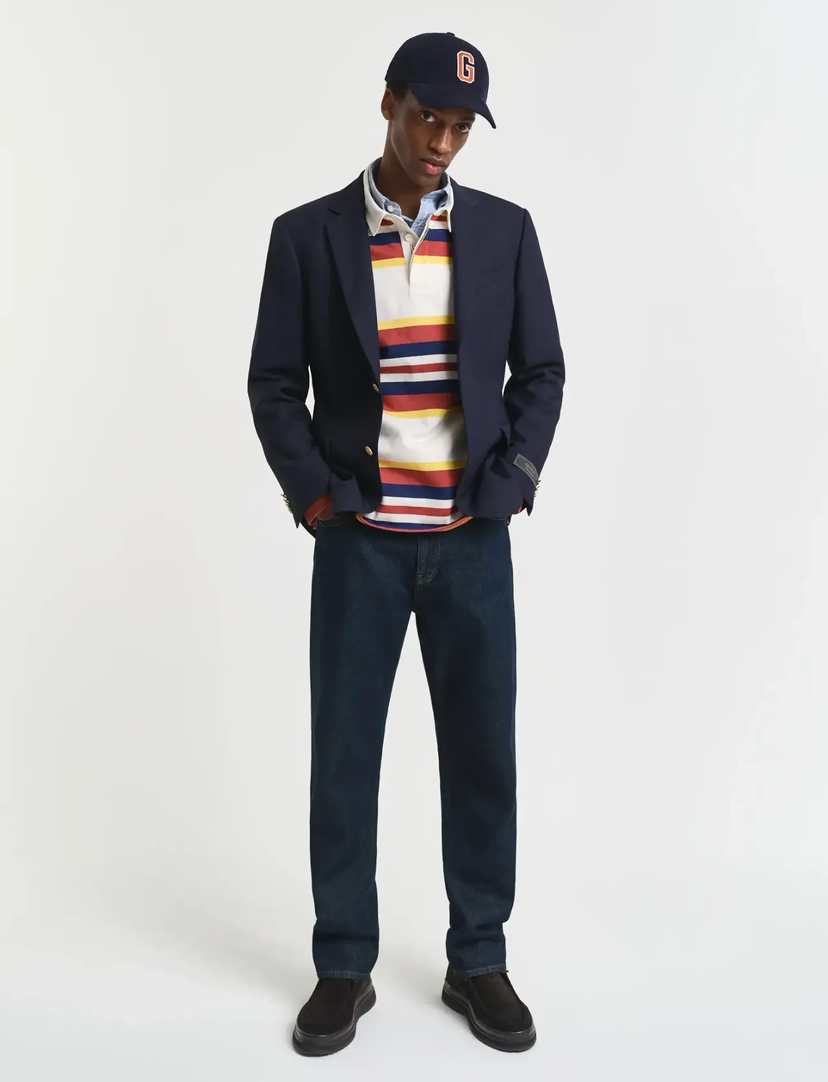Gant - STRIPED HEAVY RUGGER - langärmelig - modern rust - 4