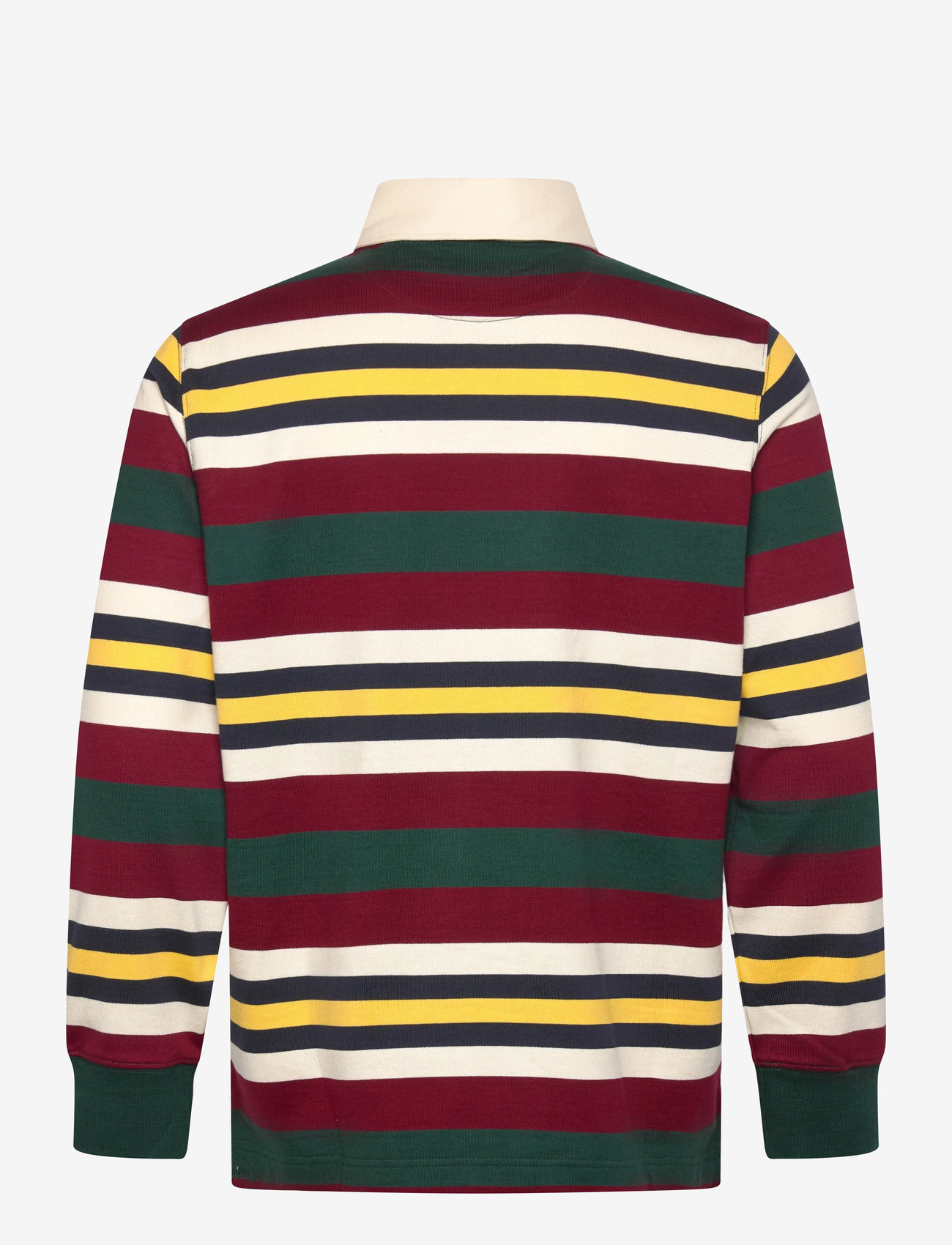 GANT - STRIPED HEAVY RUGGER - langærmede poloer - tartan green - 2