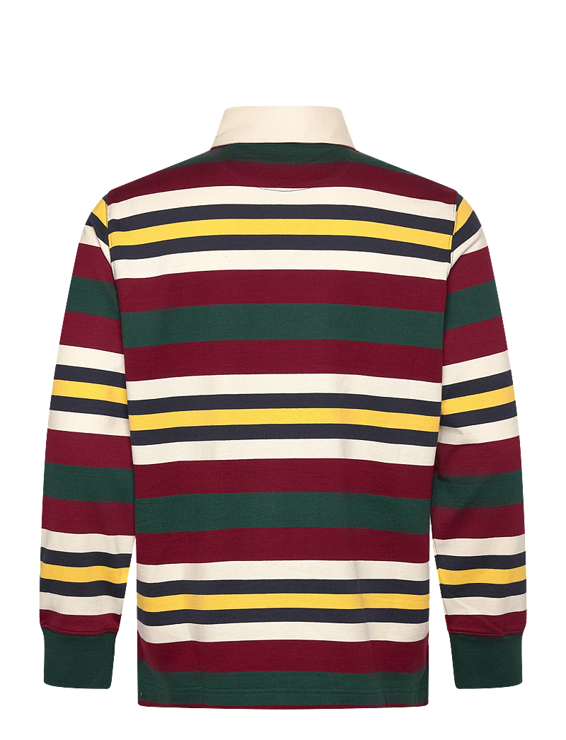 GANT - STRIPED HEAVY RUGGER - langærmede poloer - tartan green - 2