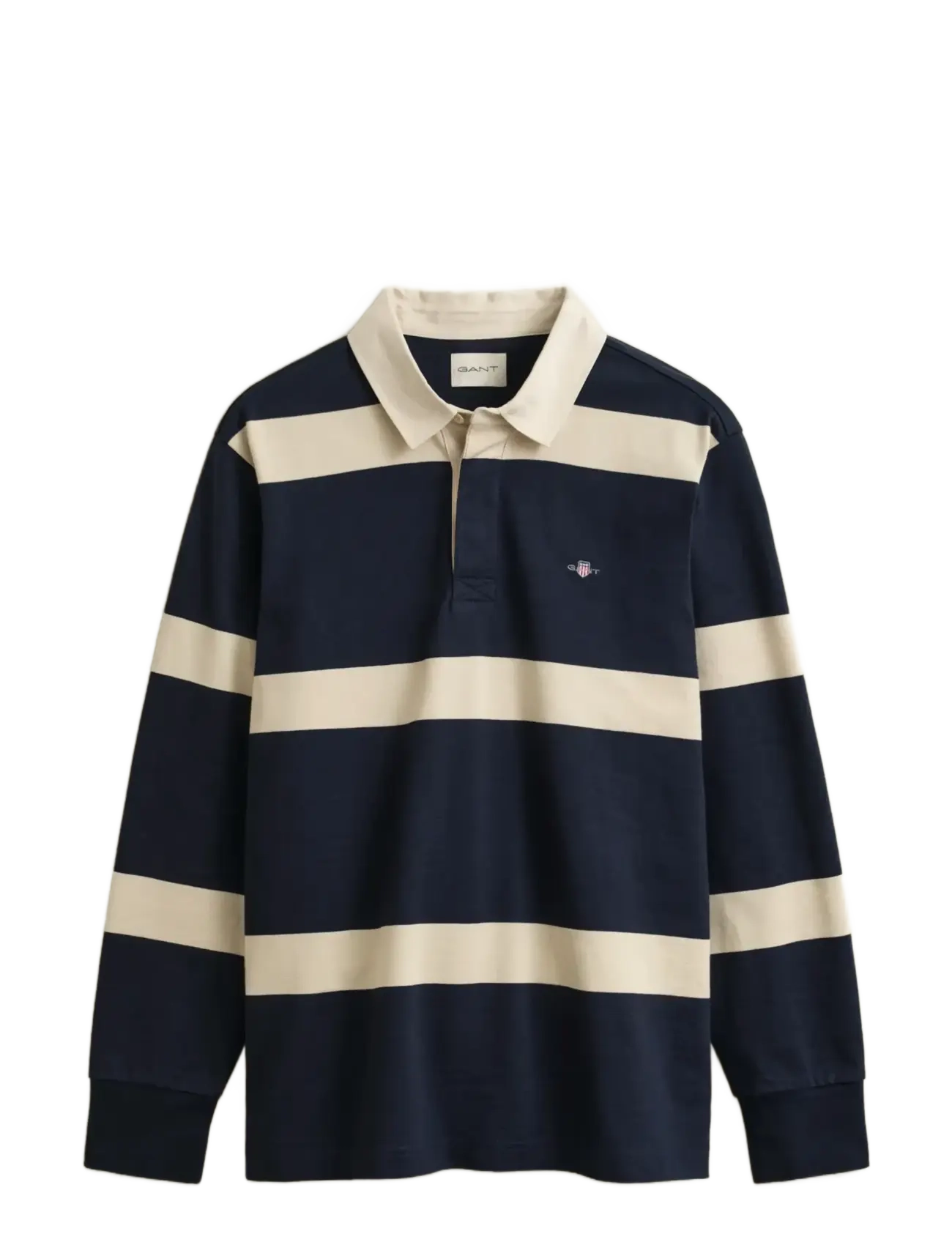 STRIPED RUGGER - EVENING BLUE