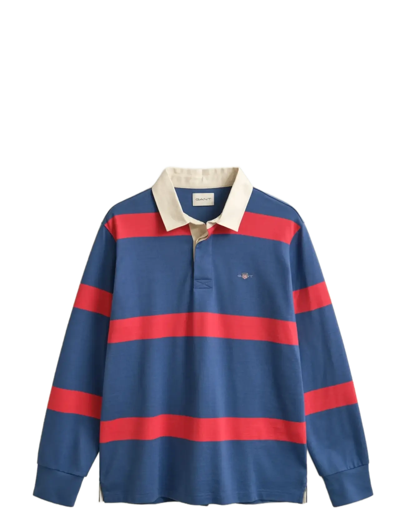 STRIPED RUGGER - VINTAGE BLUE