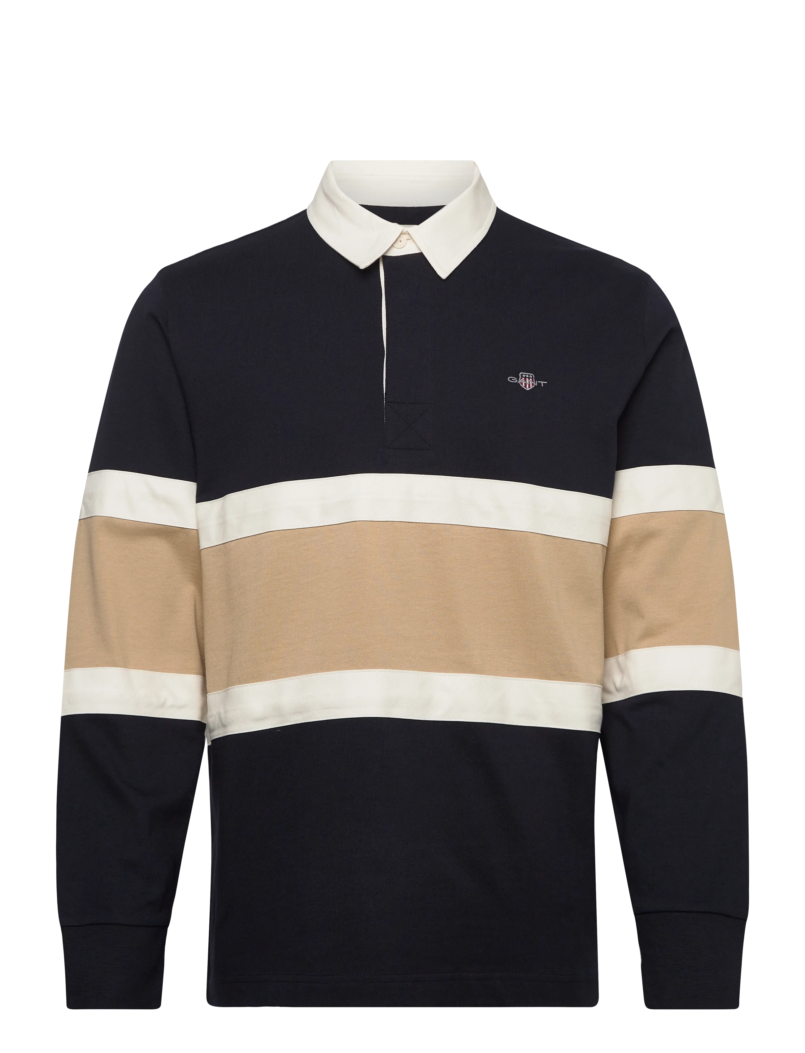 GANT CUT AND SEWN RUGGER - Kleidung - EVENING BLUE / navy