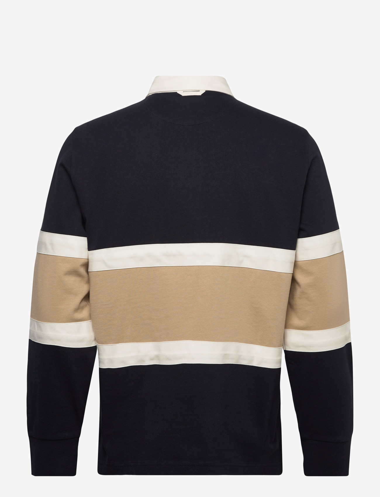 GANT - CUT AND SEWN RUGGER - langærmede poloer - evening blue - 1