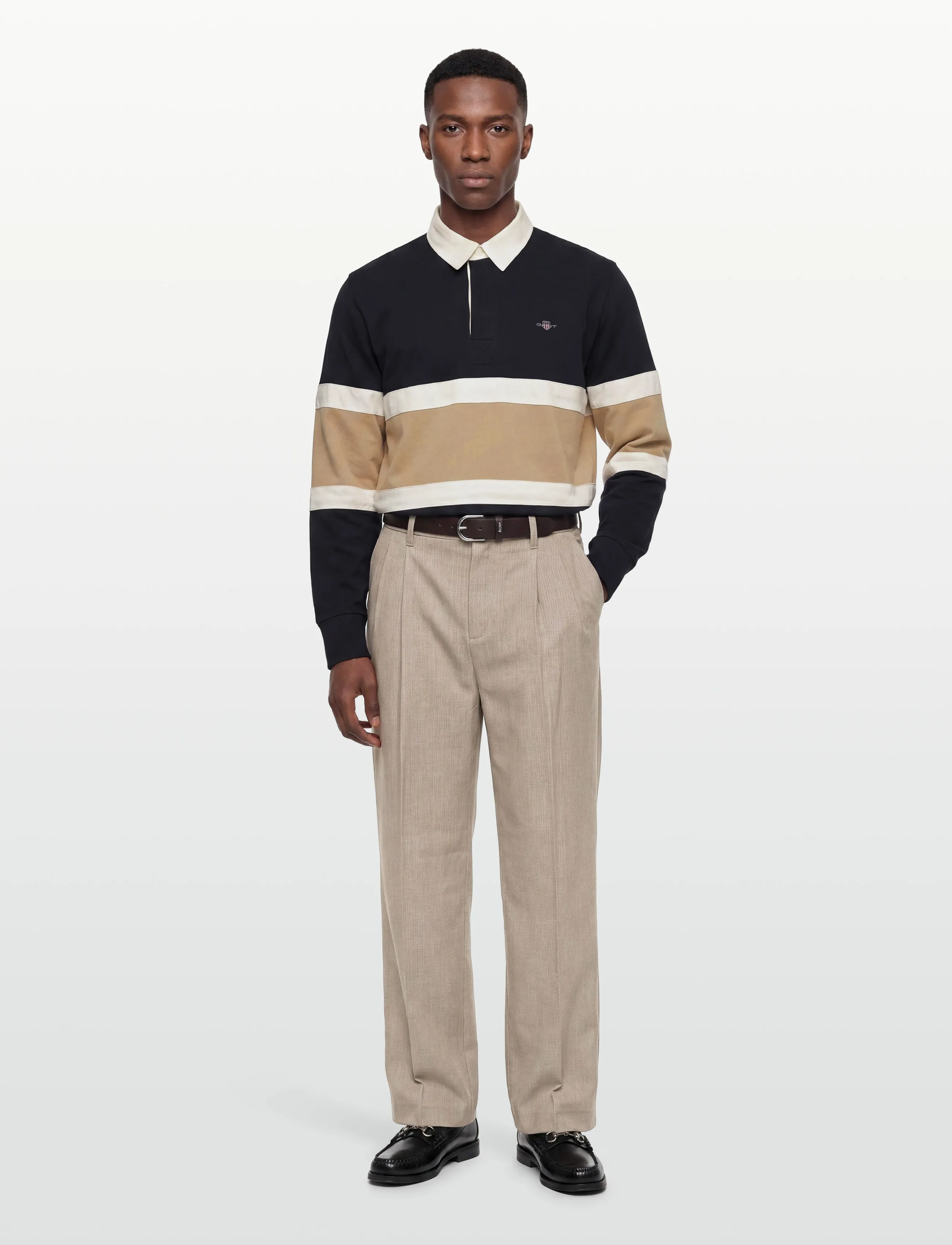 GANT CUT AND SEWN RUGGER - Kollektionen - EVENING BLUE / navy