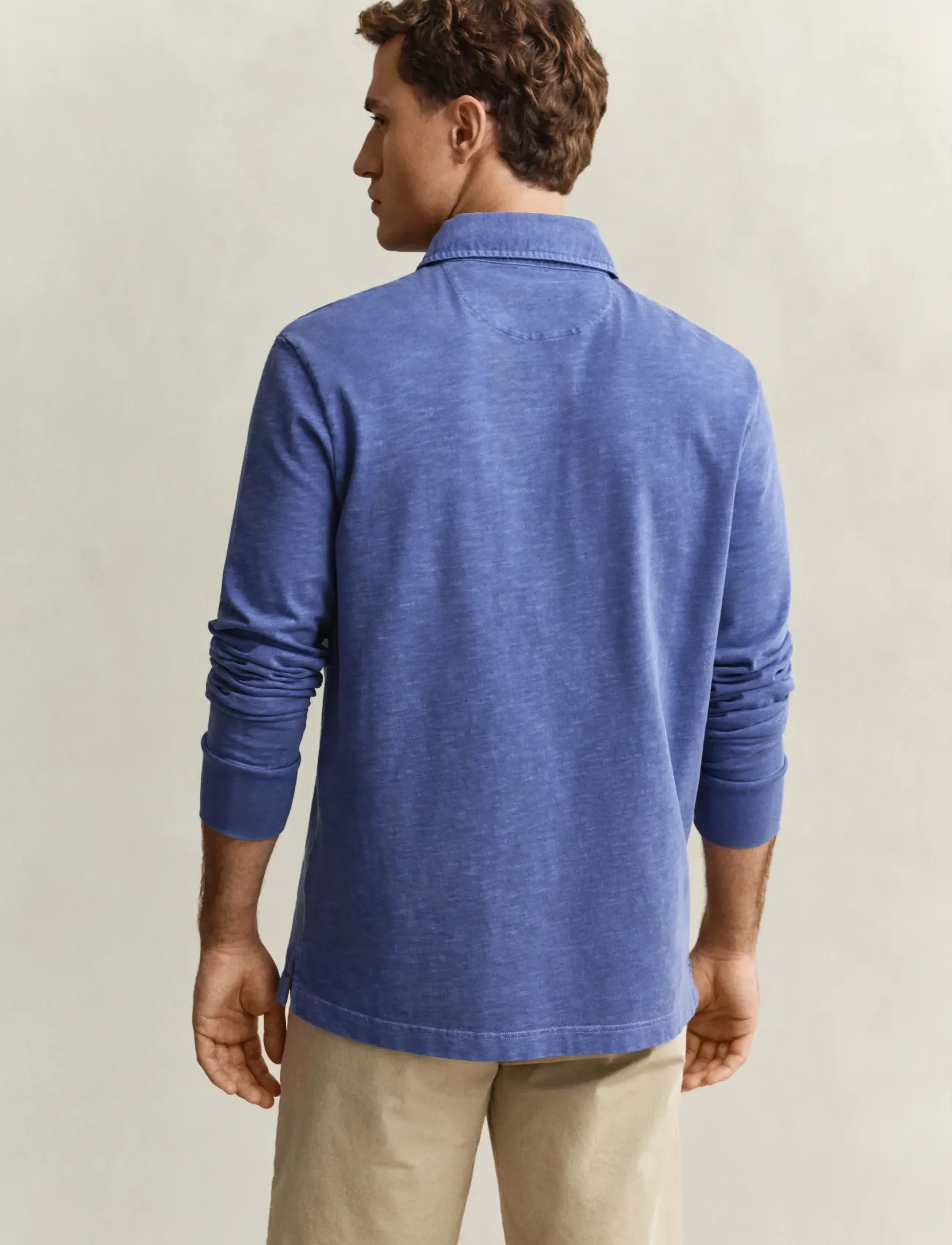 Gant Washed Slub Heavy Rugger pikéer herr – bild 2