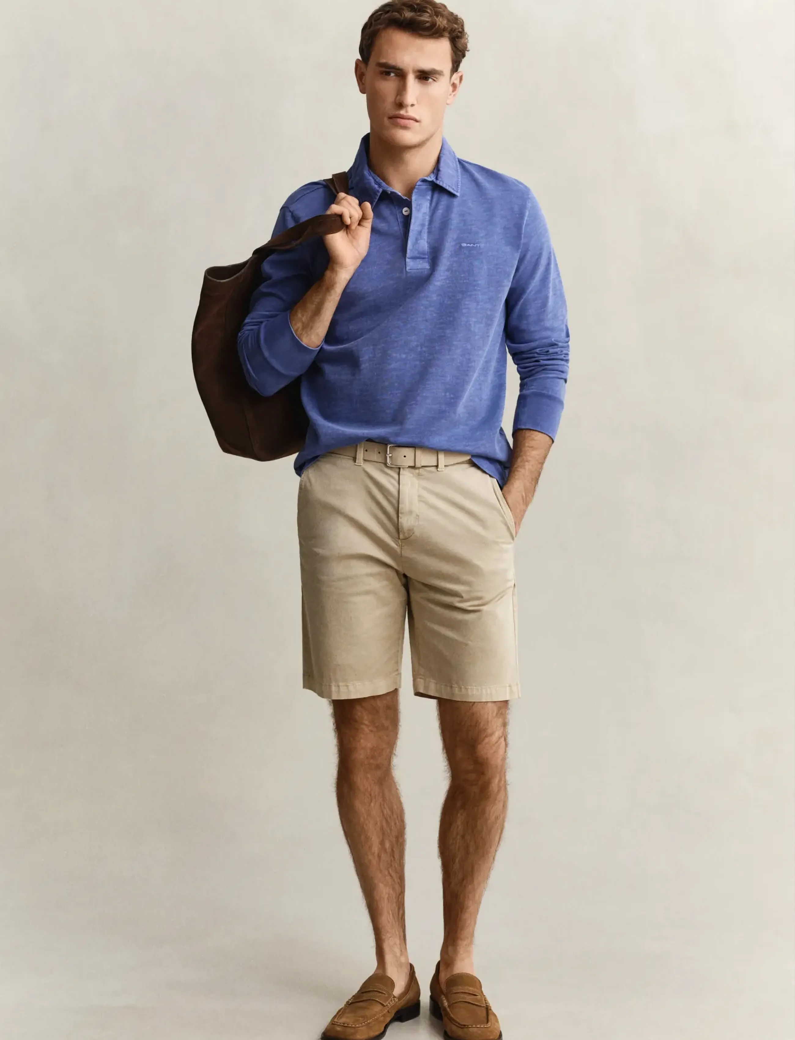 Gant Washed Slub Heavy Rugger pikéer herr – bild 4