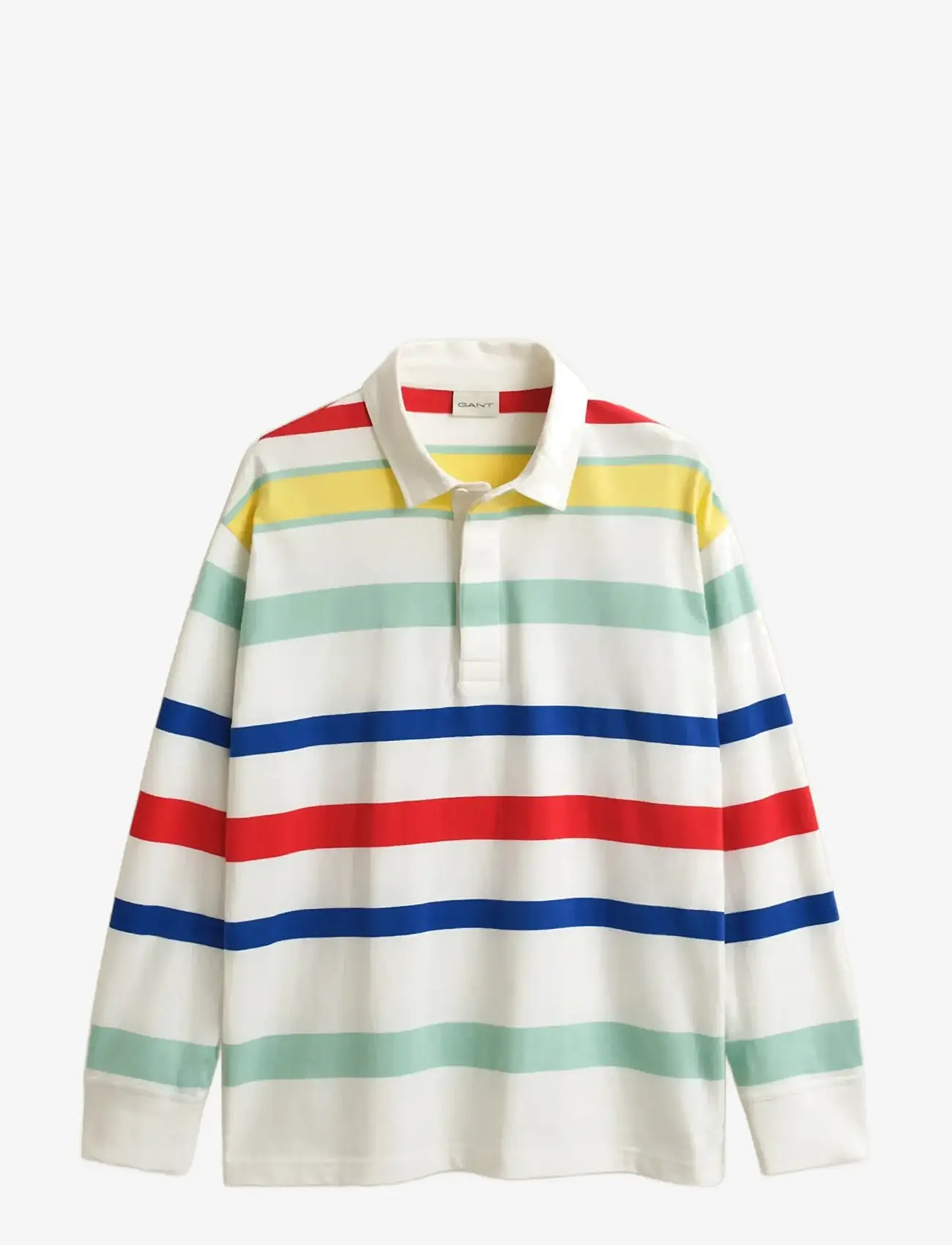 Gant - MULTI COLOR RUGGER - langærmede poloer - eggshell - 1
