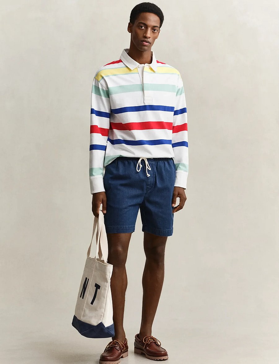 Gant - MULTI COLOR RUGGER - langärmelig - eggshell - 4