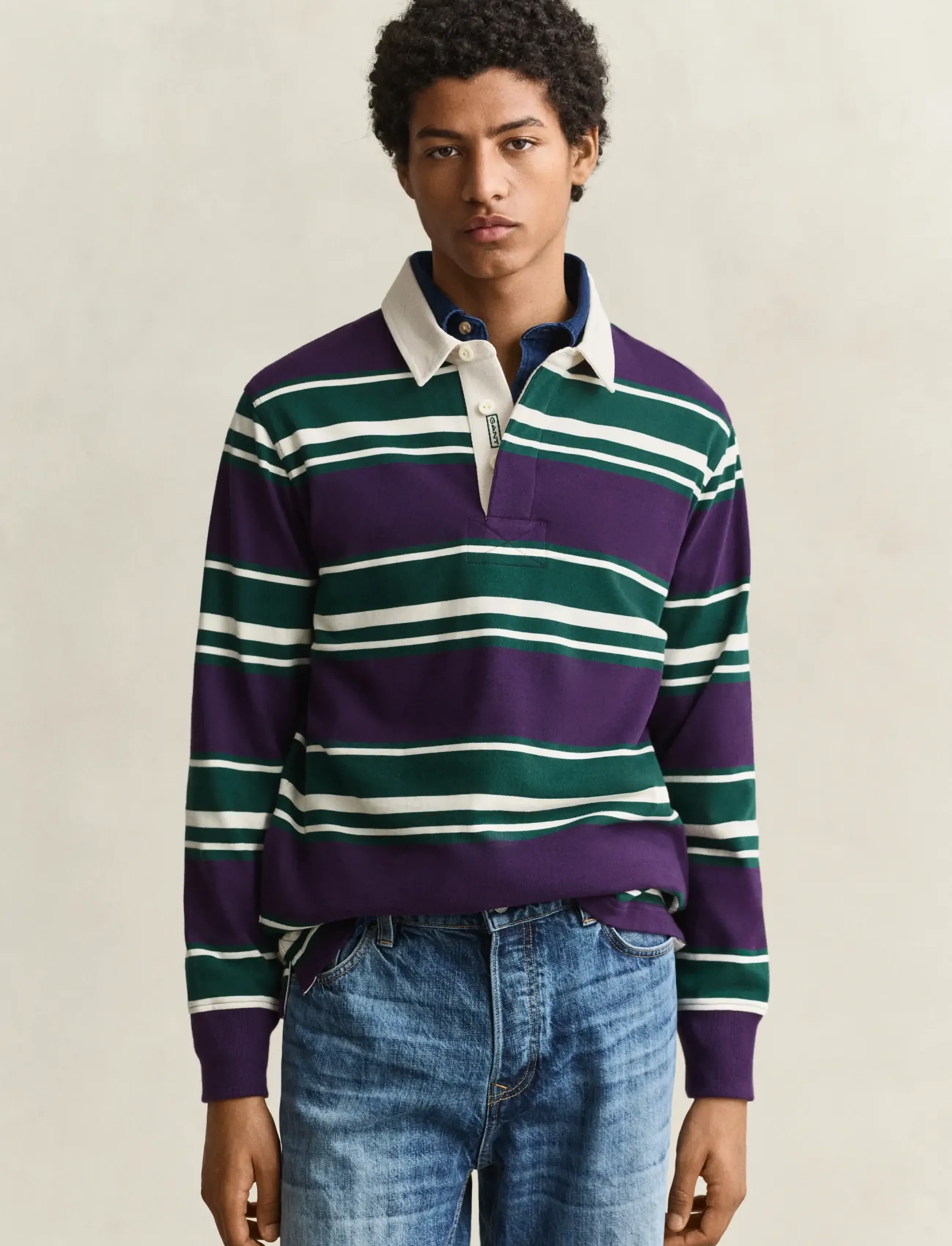Striped Heavy Rugger
