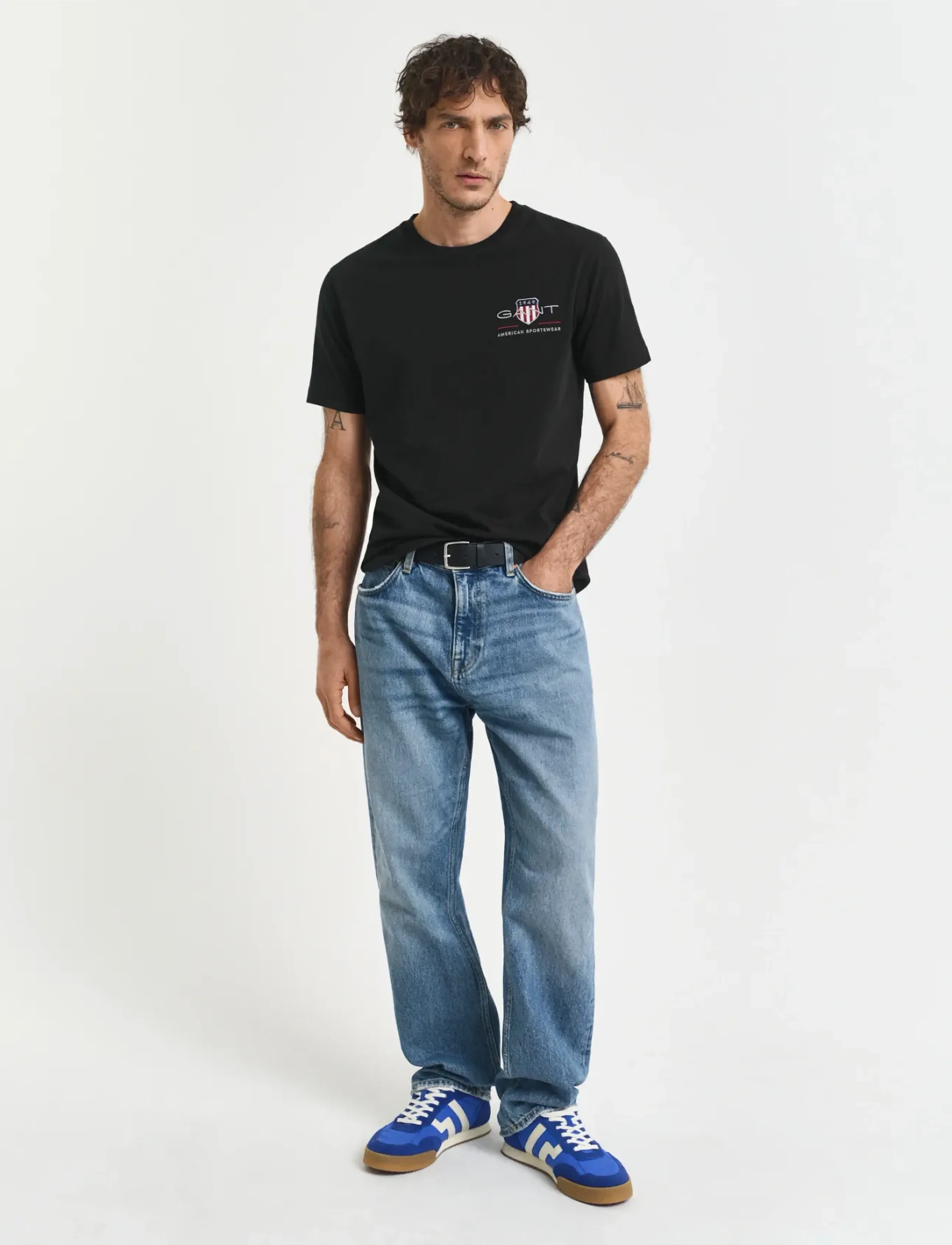 Gant Archive Shield T-Shirt herr – bild 8