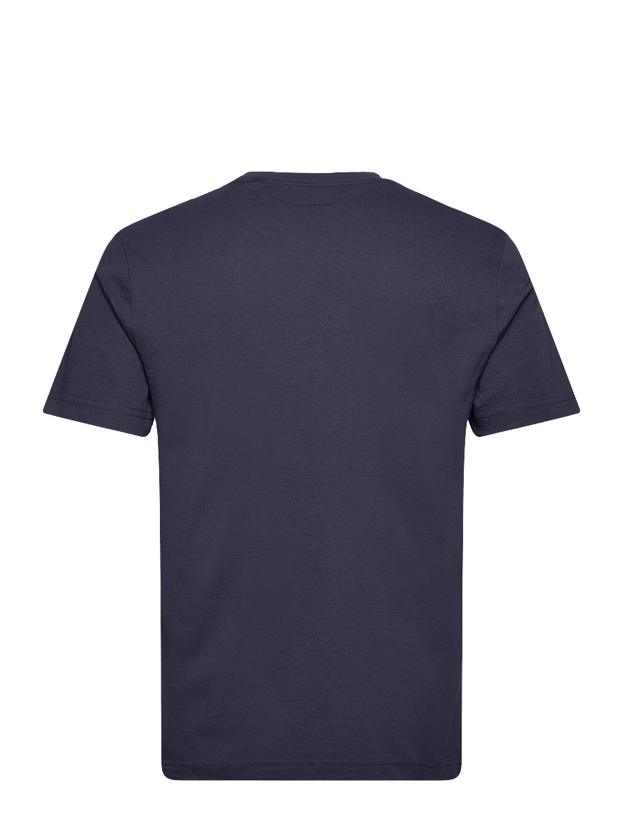 Gant - REG ARCHIVE SHIELD EMB SS T-SHIRT - t-shirts à manches courtes - evening blue - 2