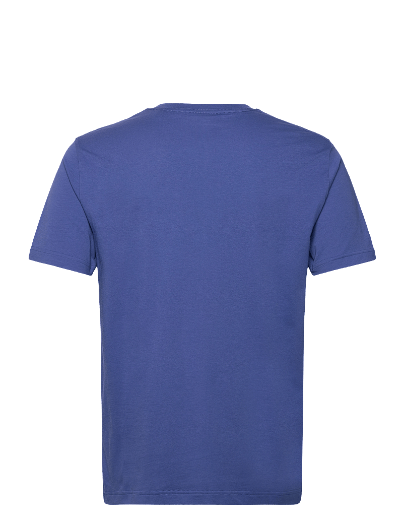 GANT - REG ARCHIVE SHIELD EMB SS T-SHIRT - kortärmade t-shirts - rich blue - 1