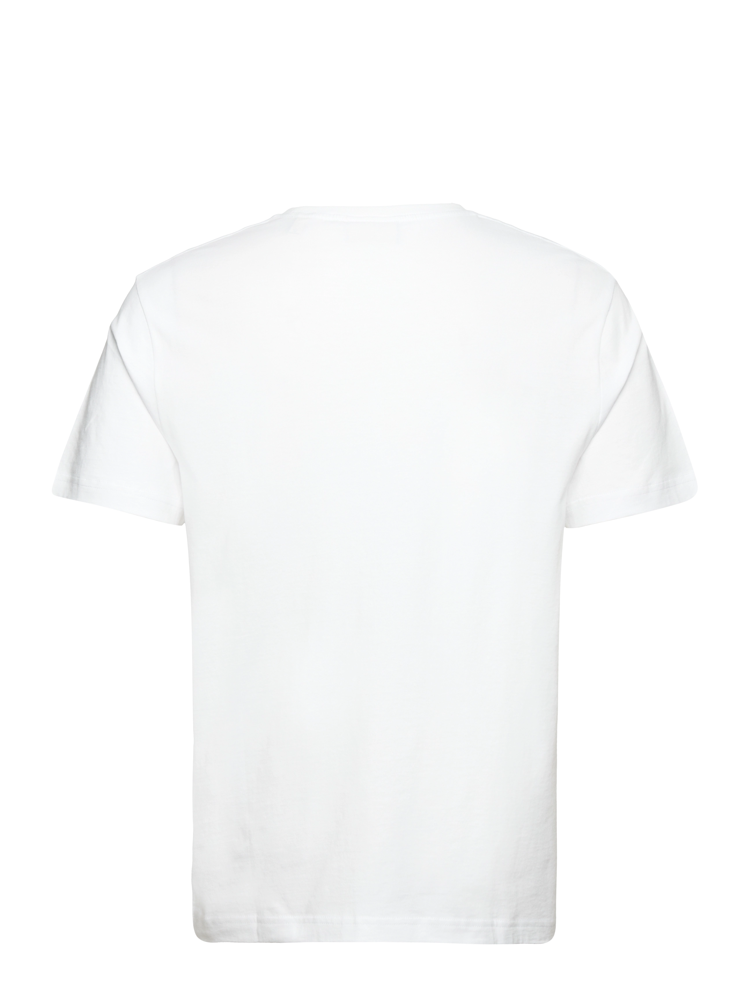 Gant - REG ARCHIVE SHIELD EMB SS T-SHIRT - kortærmede t-shirts - white - 2