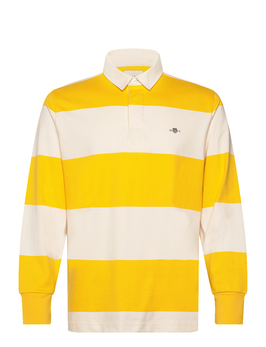 Gant - BARSTRIPE RUGGER - langärmelig - daffodil yellow - 1
