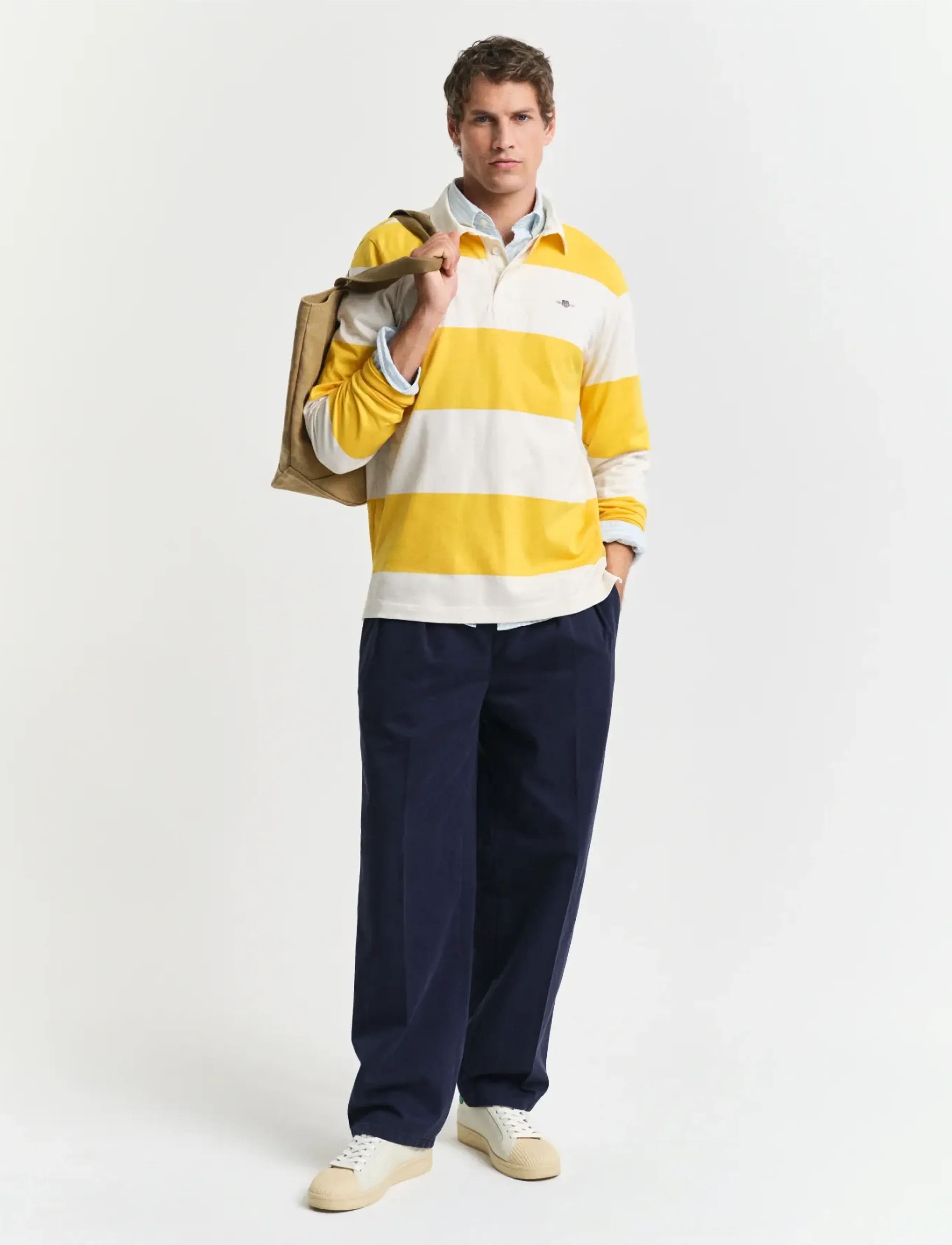 Gant - BARSTRIPE RUGGER - langärmelig - daffodil yellow - 5