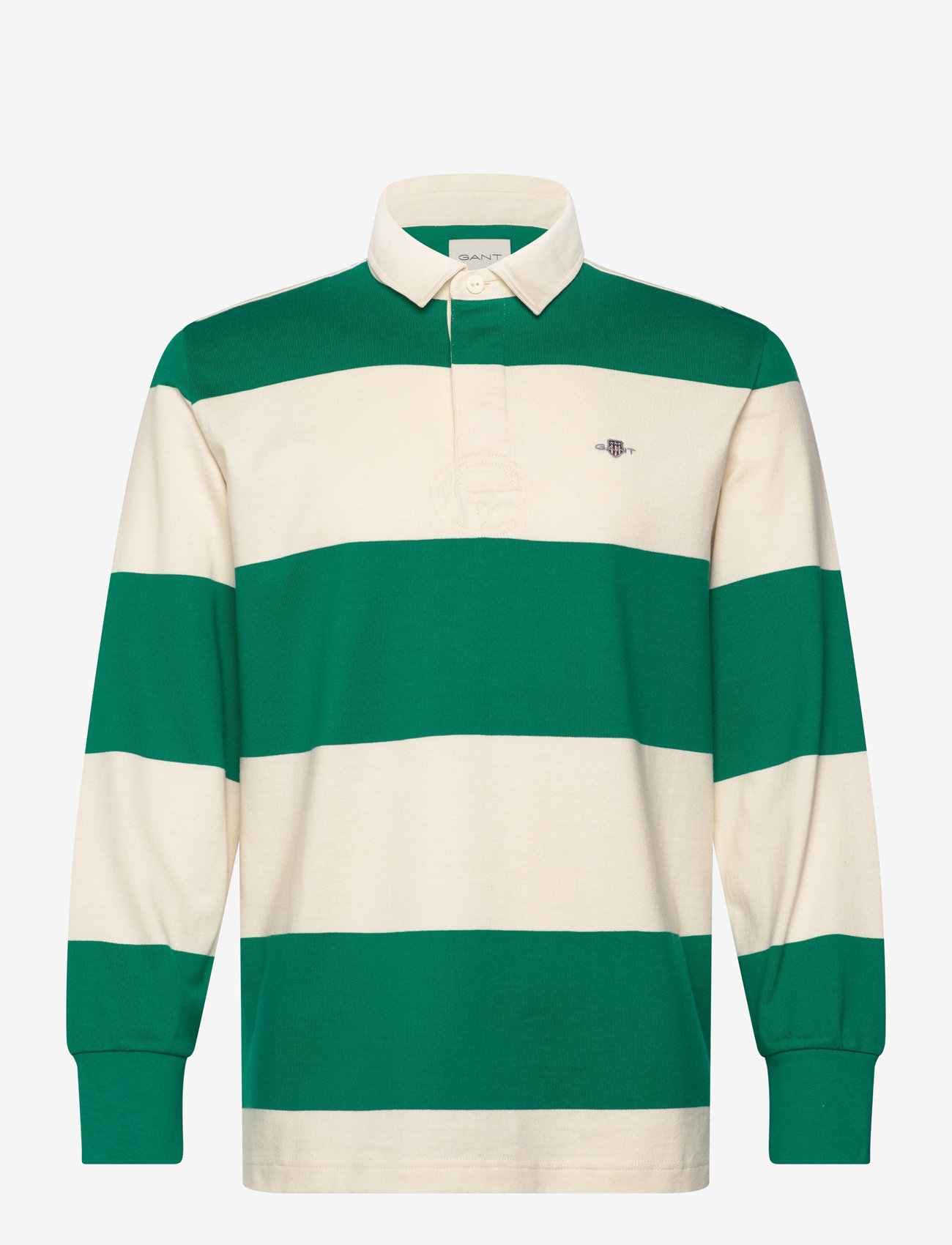 Gant - BARSTRIPE RUGGER - langärmelig - deep green - 0