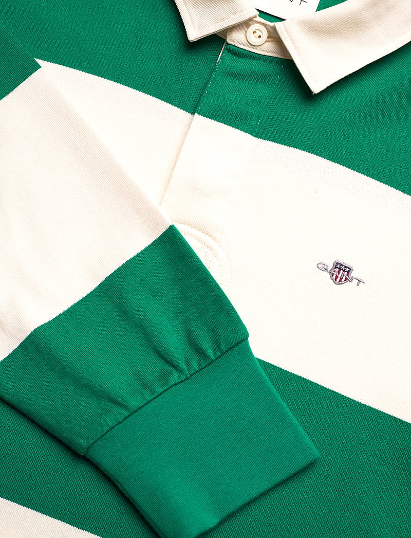 Gant - BARSTRIPE RUGGER - langärmelig - deep green - 2