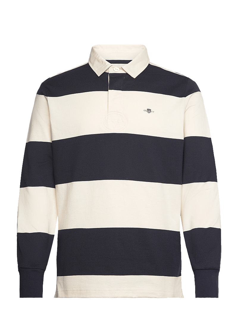 Gant - BARSTRIPE RUGGER - langärmelig - evening blue - 1