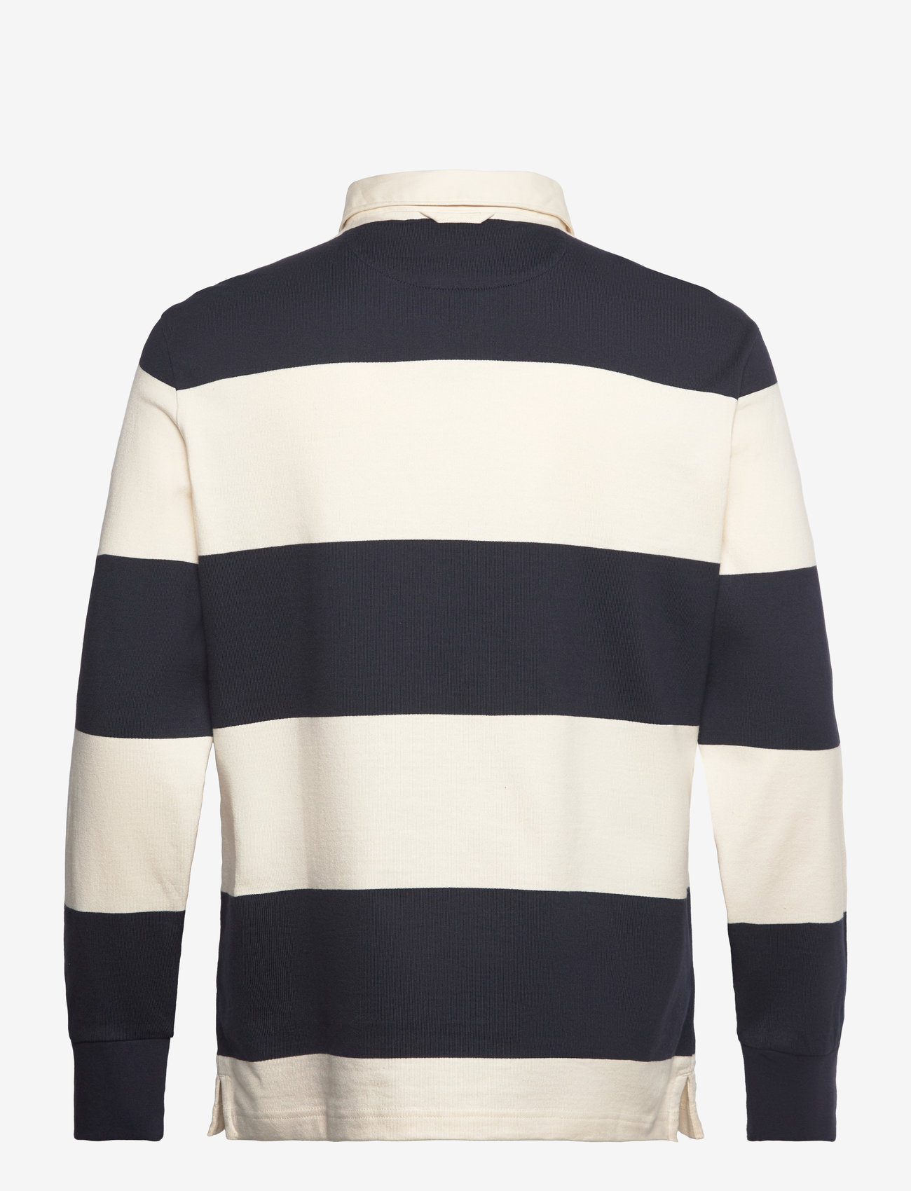 Gant - BARSTRIPE RUGGER - langærmede poloer - evening blue - 2