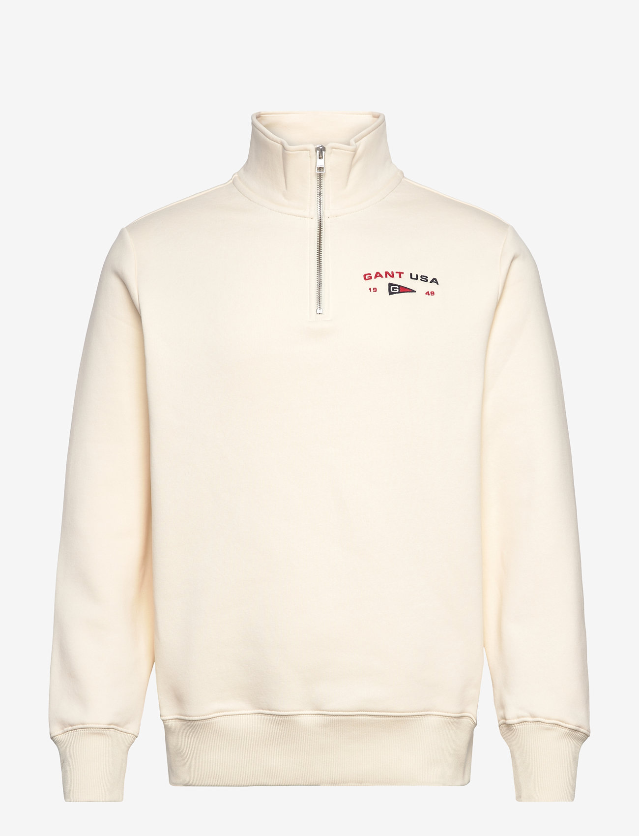 GANT - GRAPHIC HALF ZIP - shop efter anledning - cream - 0