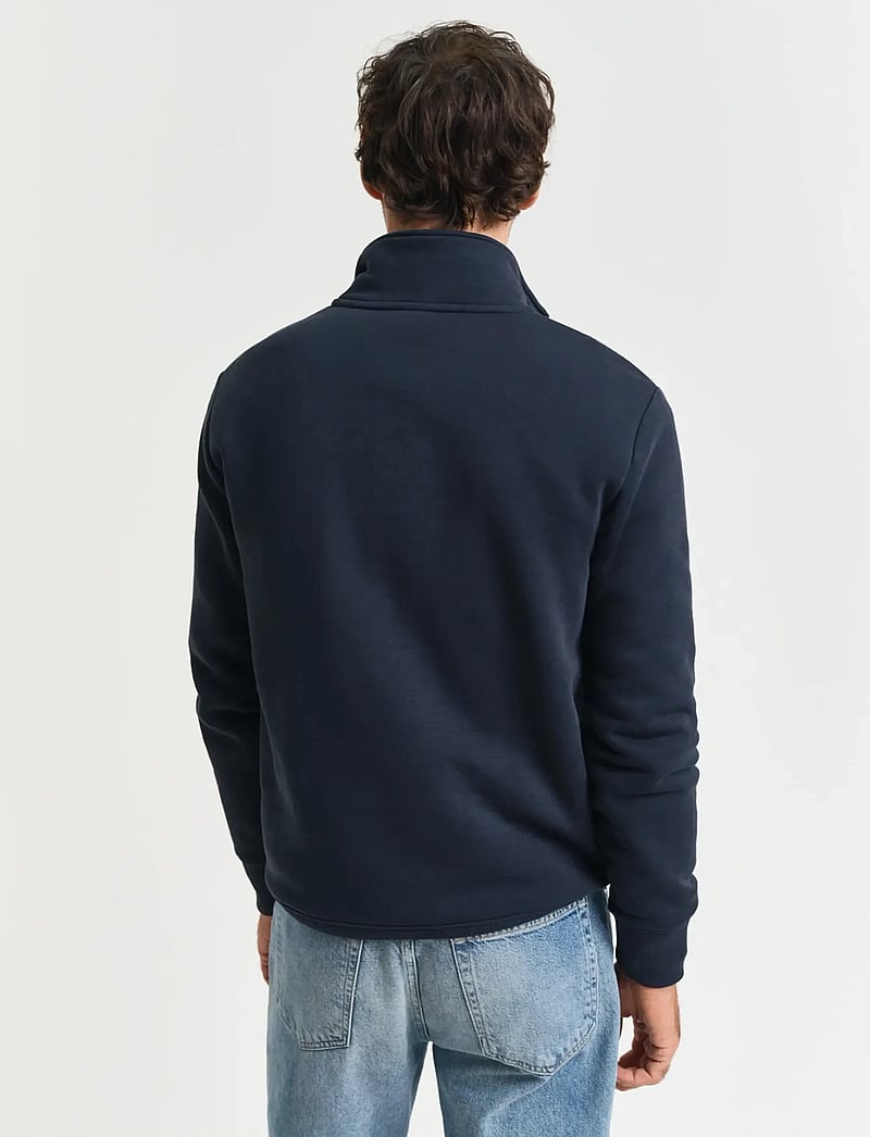 GANT - GRAPHIC HALF ZIP - shop by occasion - evening blue - 3