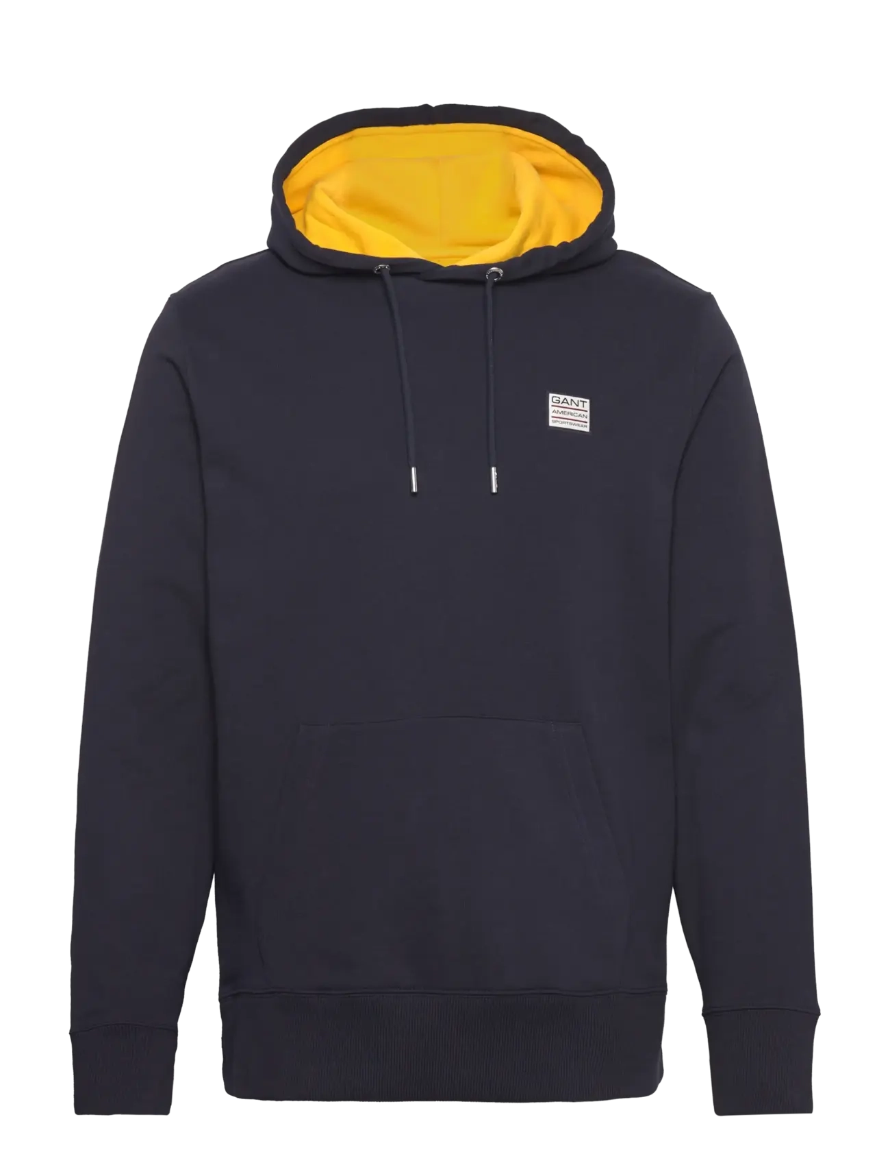 Gant CONTRAST SWEAT HOODIE - Sweatshirts - EVENING BLUE / navy