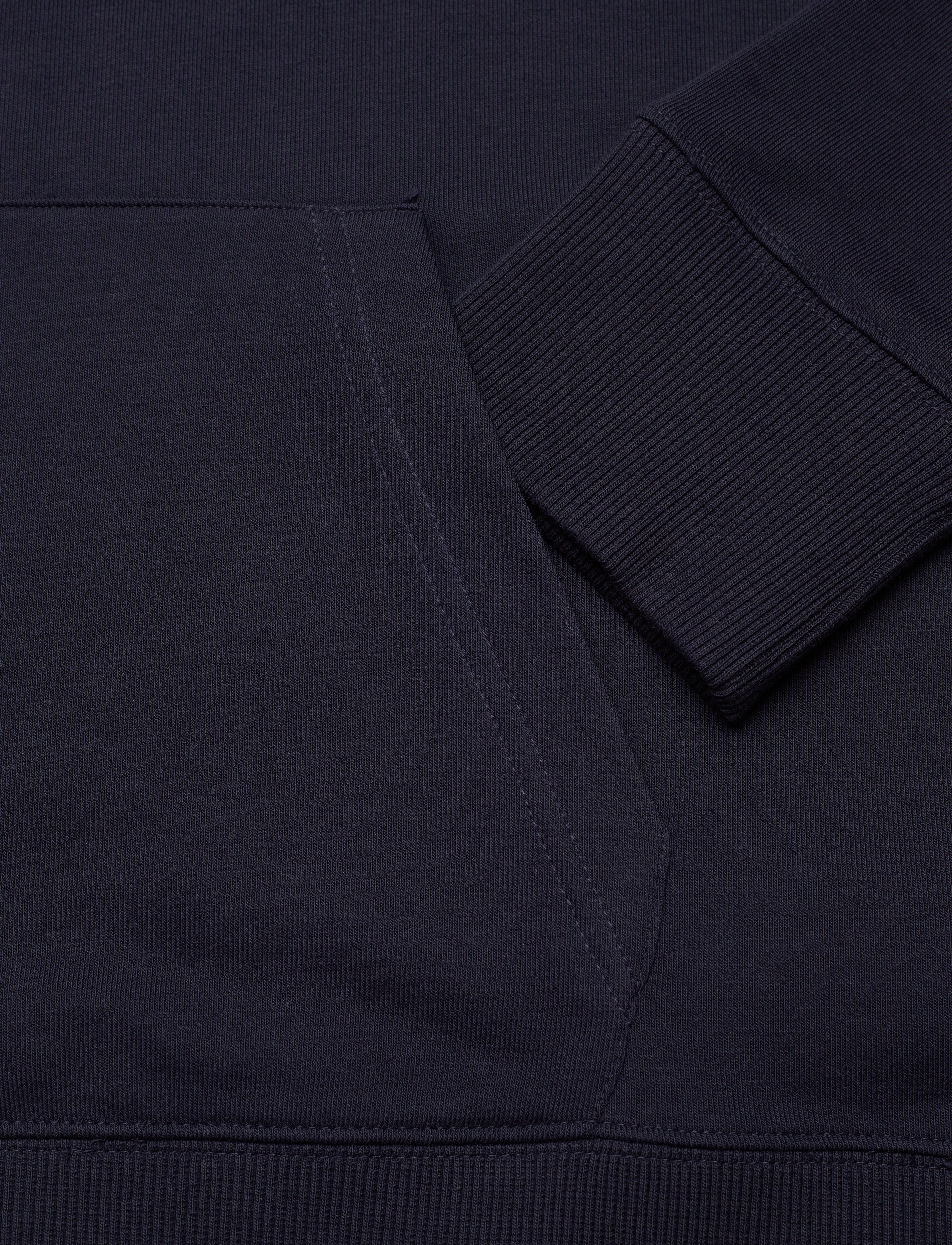 Gant - CONTRAST SWEAT HOODIE - džemperi ar kapuci - evening blue - 3