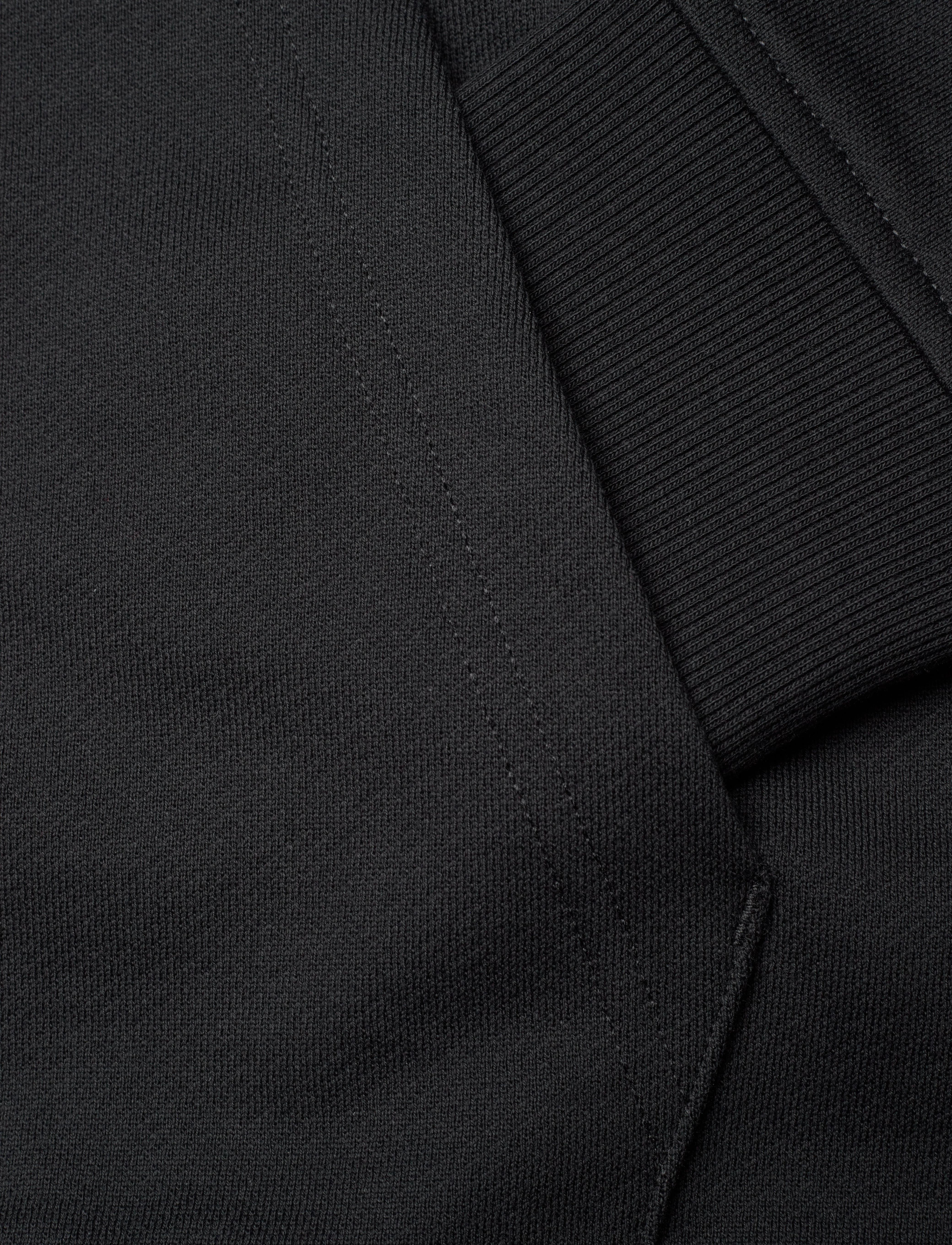 Gant - SMALL GRAPHIC HALF ZIP SWEAT - swetry - black - 3