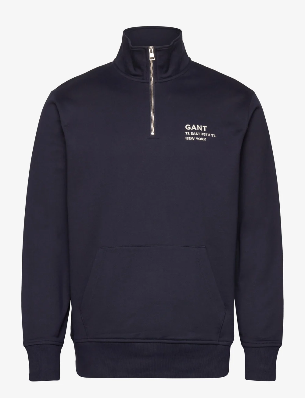 GANT - SMALL GRAPHIC HALF ZIP SWEAT - osta olukorra järgi - evening blue - 0