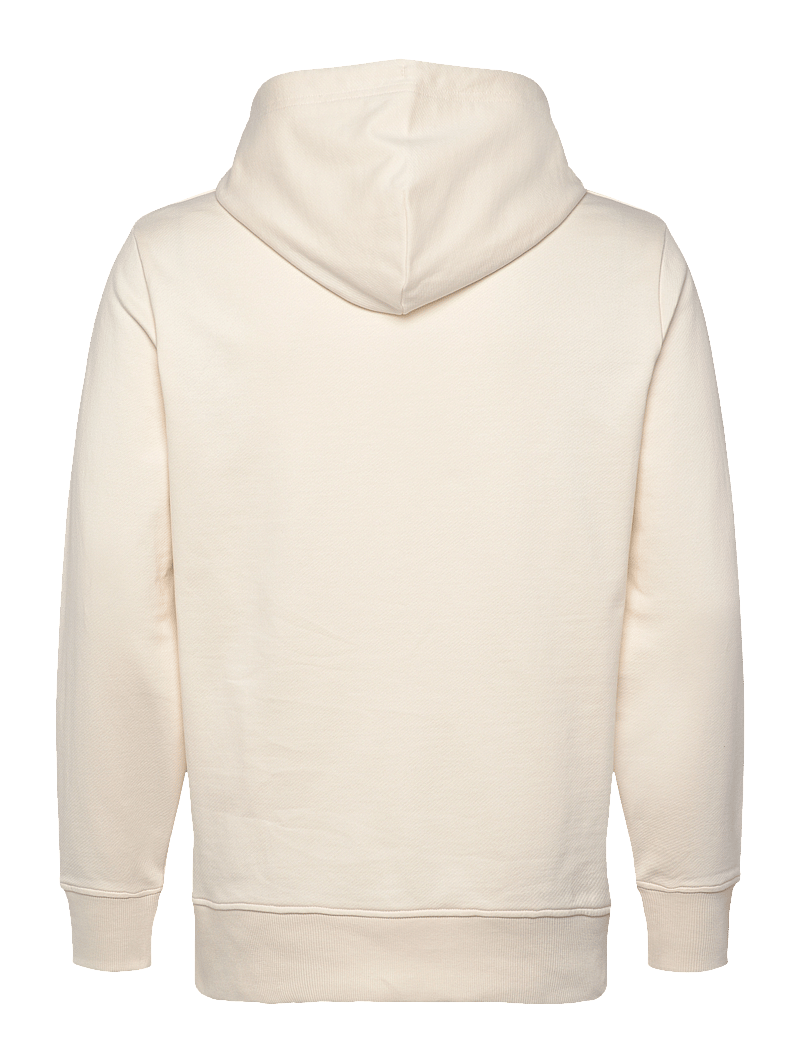 GANT - SMALL GRAPHIC SWEAT HOODIE - kapuzenpullover - cream - 1