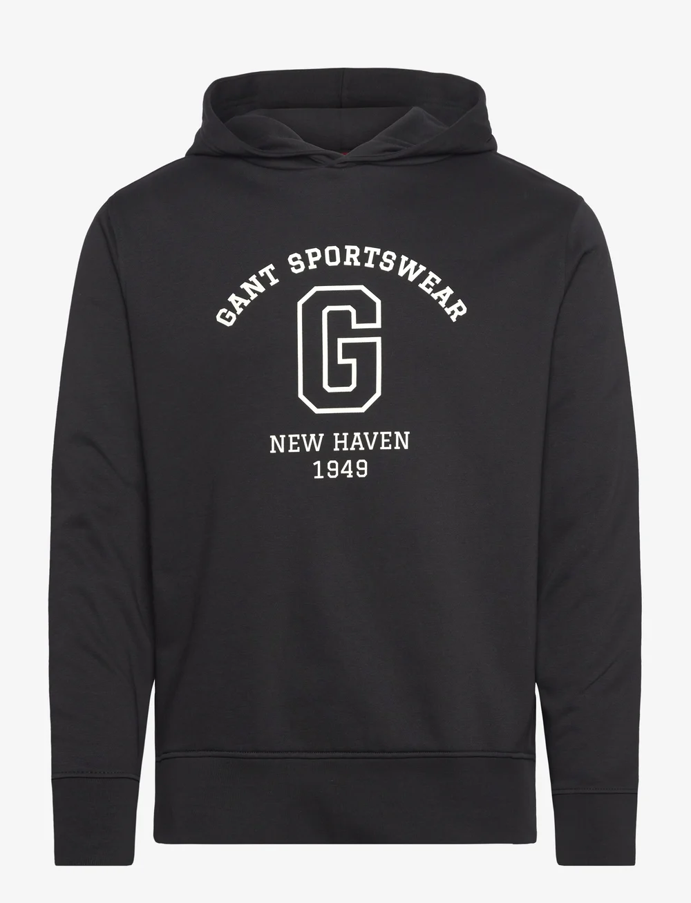 GANT - GRAPHIC SWEAT HOODIE - kapuzenpullover - black - 0