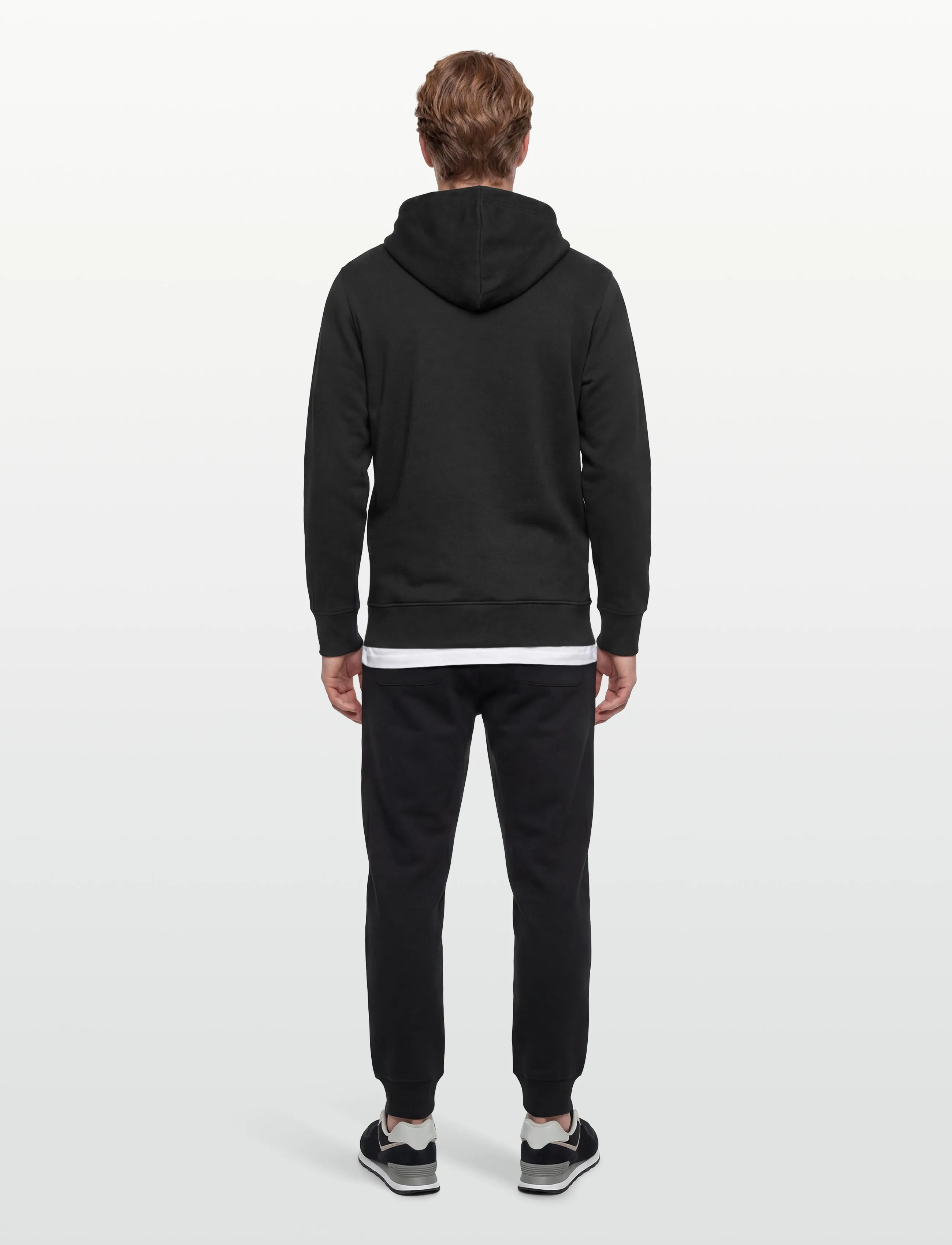 Gant - GRAPHIC SWEAT HOODIE - džemperiai su gobtuvu - black - 4