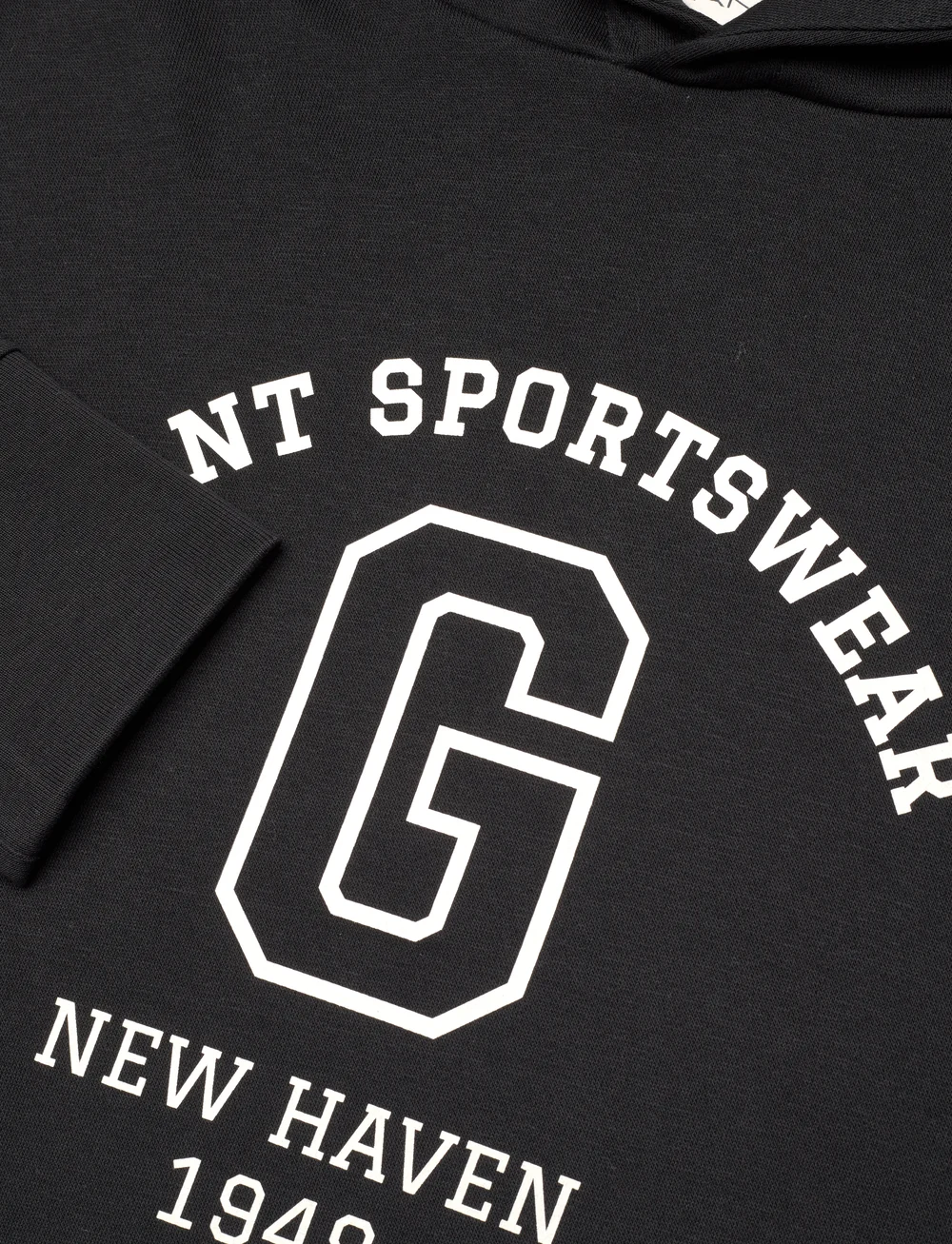 GANT - GRAPHIC SWEAT HOODIE - kapuzenpullover - black - 2