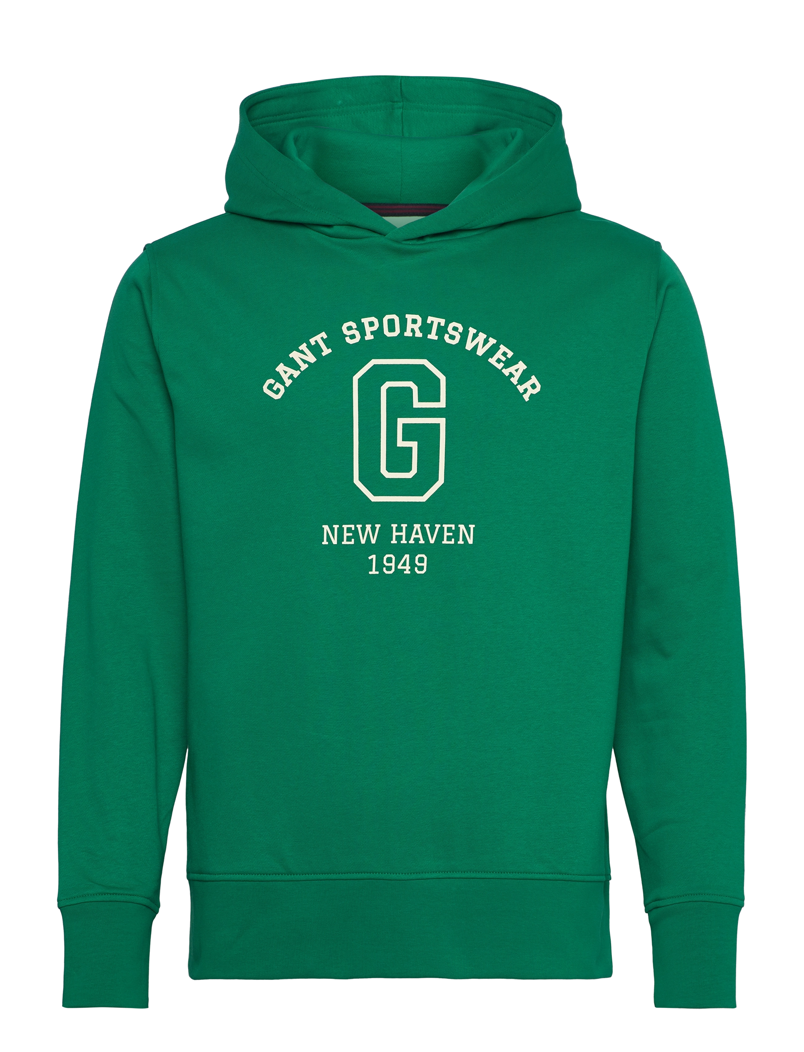 Gant GRAPHIC SWEAT HOODIE - Kapuzenpullover - DEEP GREEN / green