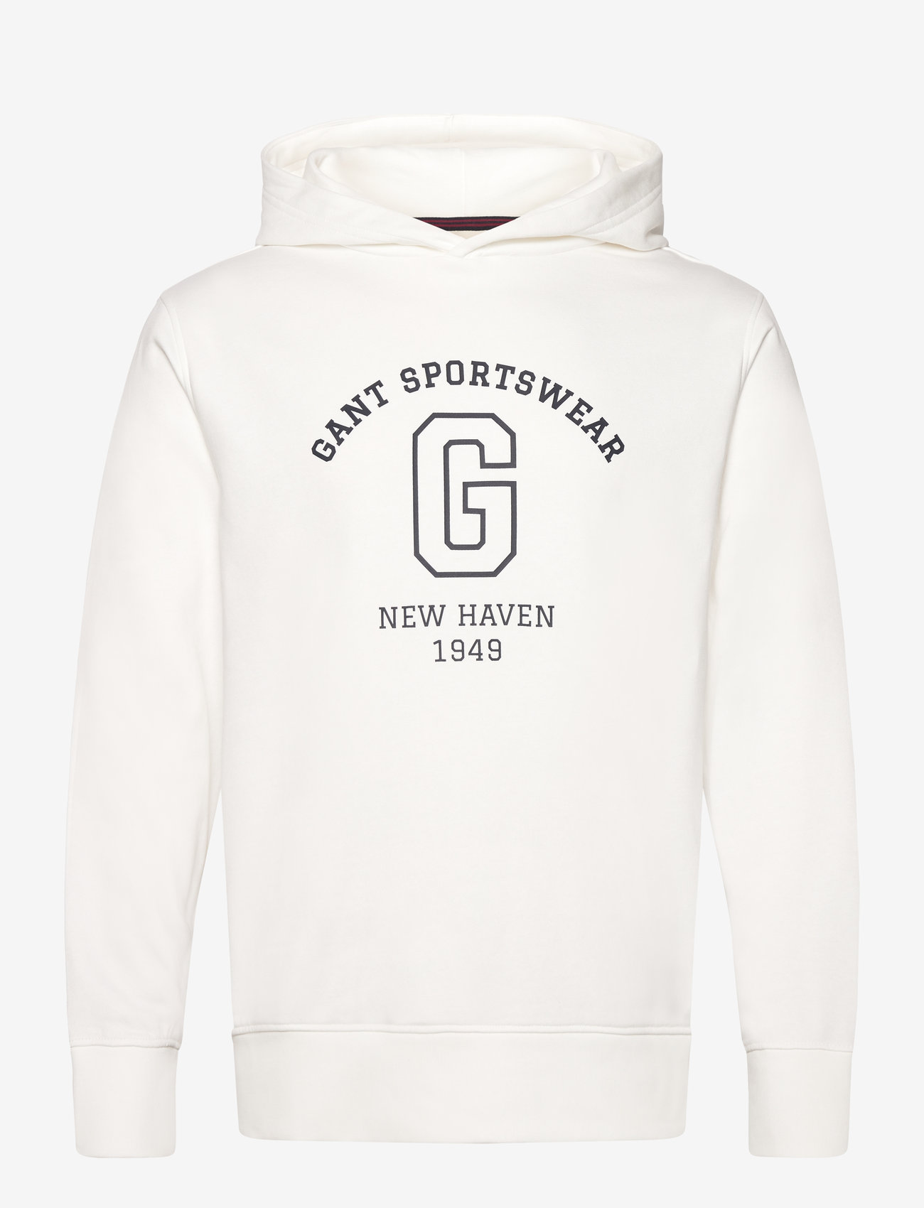 GANT - GRAPHIC SWEAT HOODIE - kapuutsiga dressipluusid - eggshell - 0
