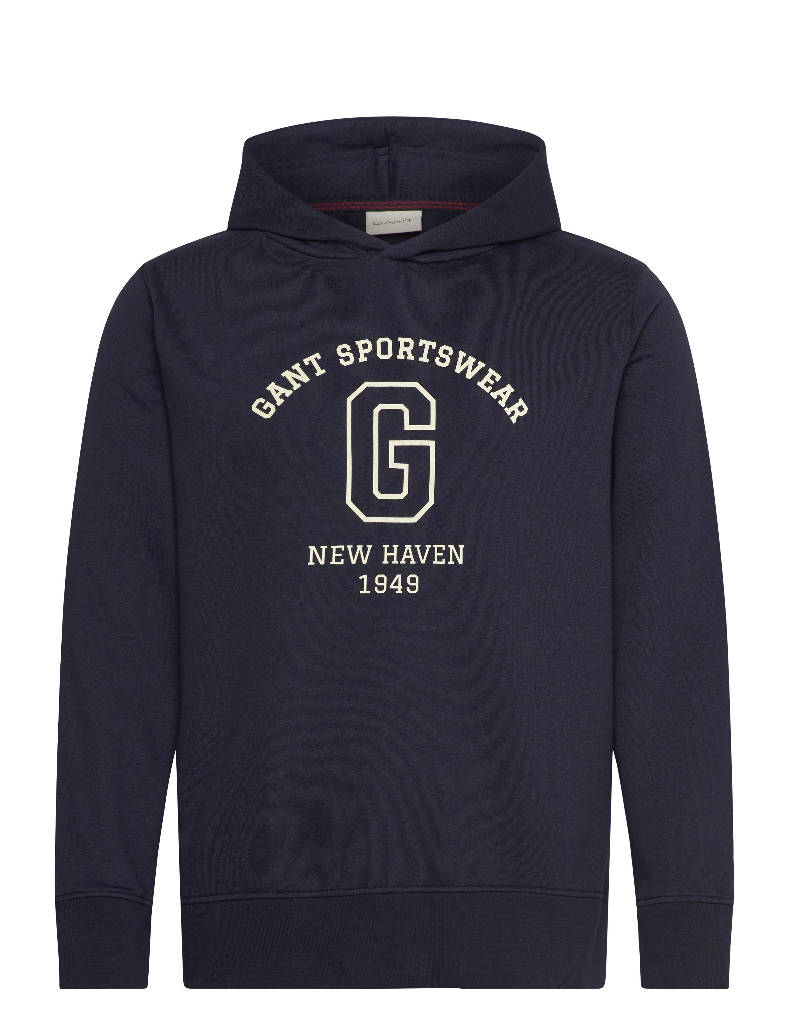 Gant GRAPHIC SWEAT HOODIE - Sweatshirts - EVENING BLUE / navy