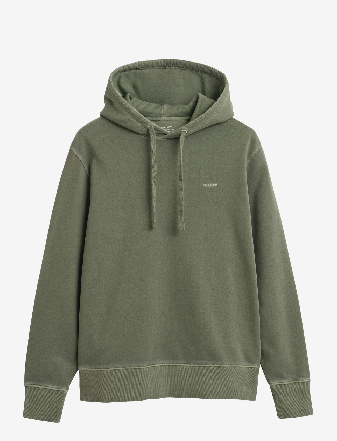 GANT - SUNFADED HOODIE - hættetrøjer - kalamata green - 0