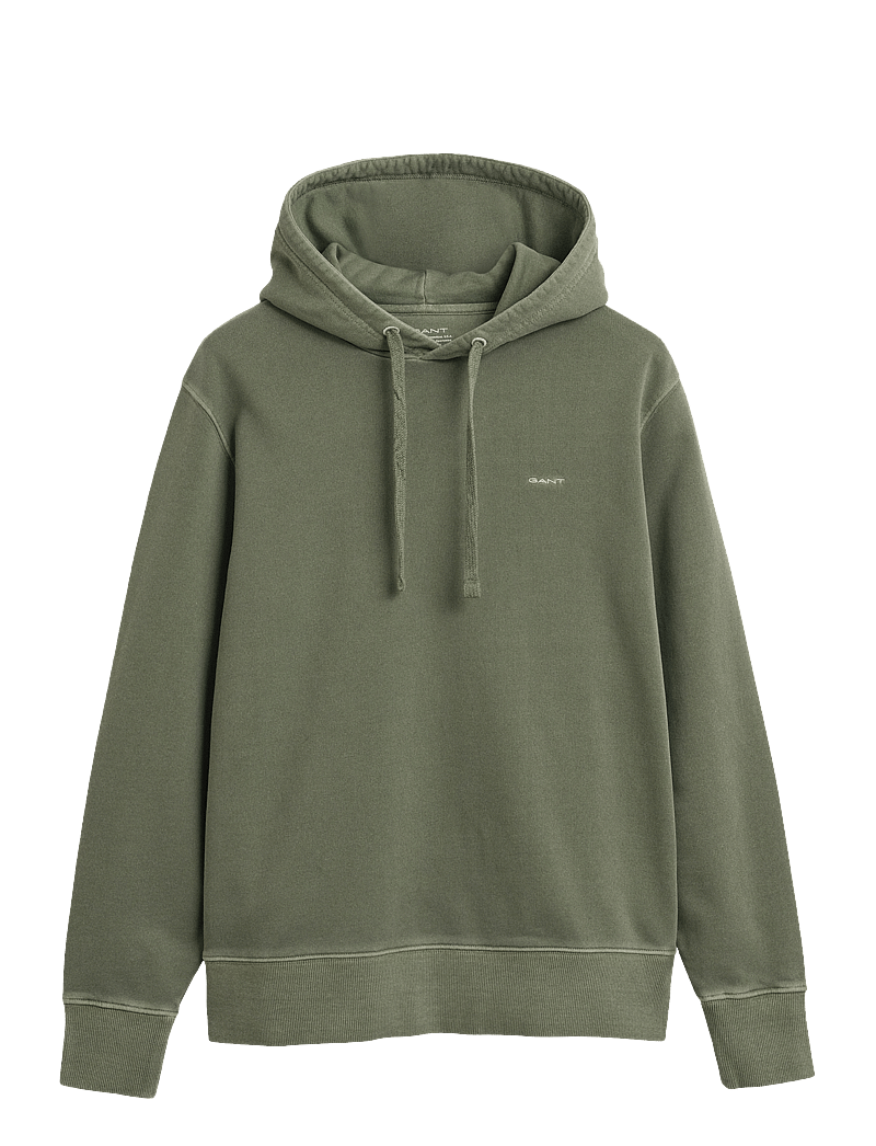 GANT - SUNFADED HOODIE - hættetrøjer - kalamata green - 0