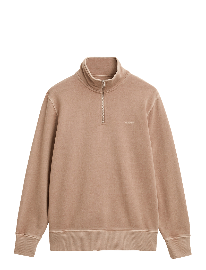 GANT - SUNFADED HALF ZIP SWEAT - shop efter anledning - dry sand - 0