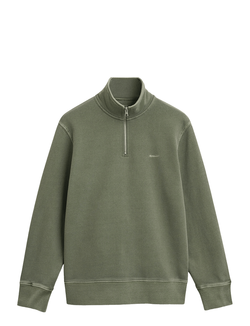Gant - SUNFADED HALF ZIP SWEAT - nach anlass kaufen - kalamata green - 0